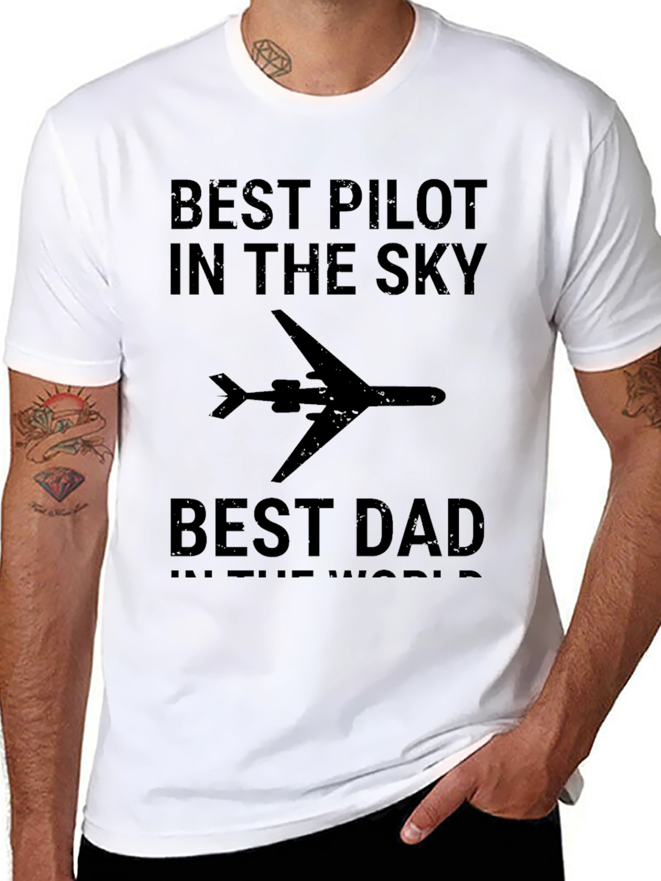 Best Pilot Best Dad T-Shirt