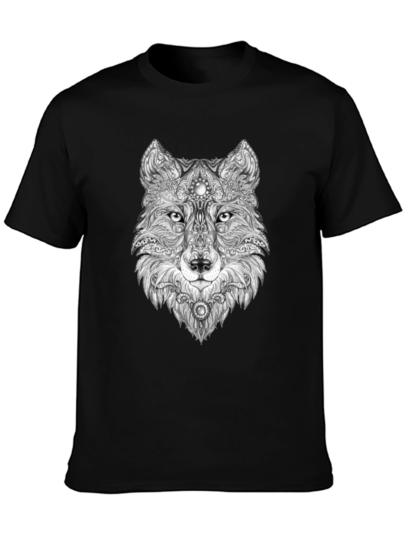 Wolf Graphic Print Tee