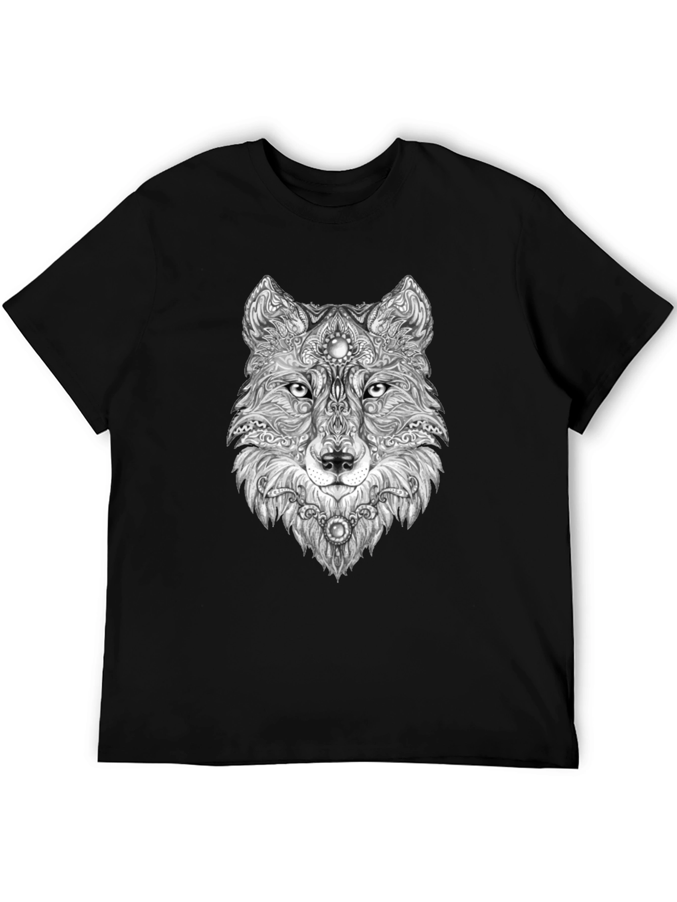 Wolf Graphic Print Tee