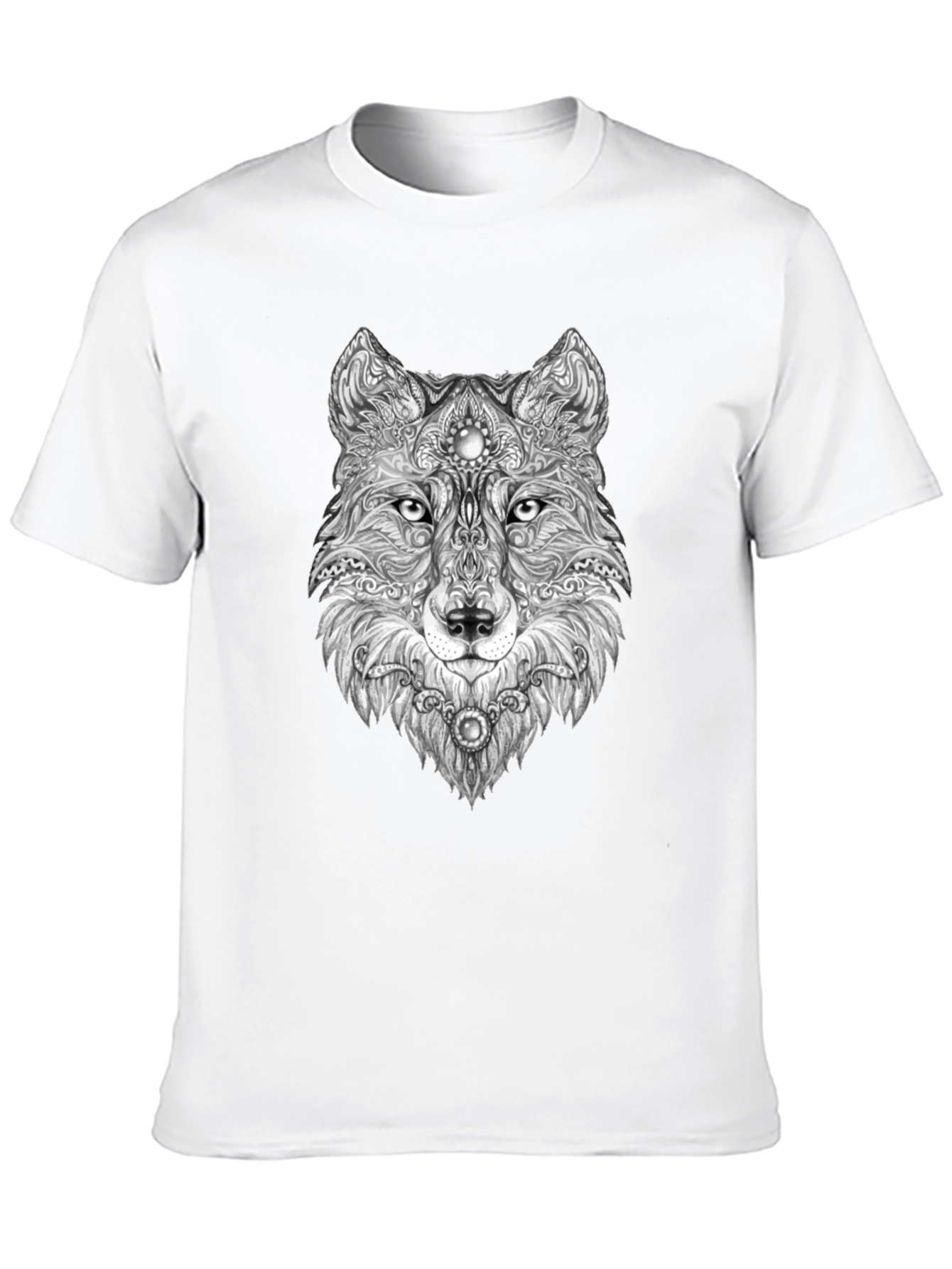 Wolf Graphic Print Tee
