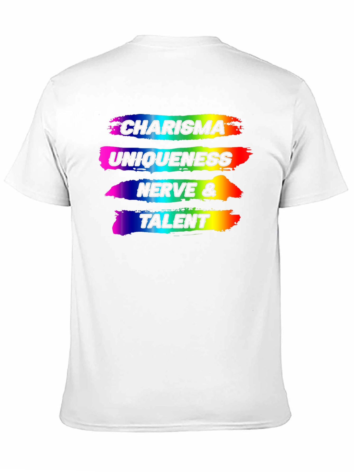 Charisma Uniqueness Nerve Talent Rainbow Pride T-Shirt