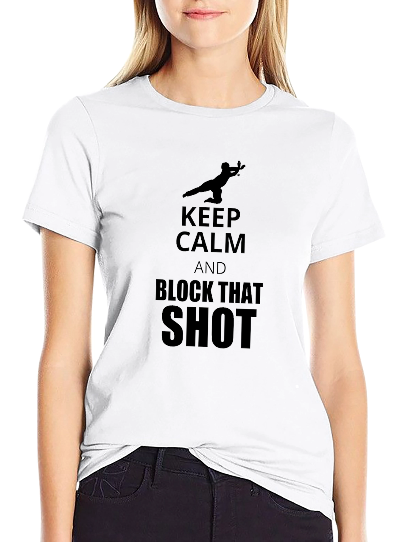 Keep Calm Block Shot T-Shirt