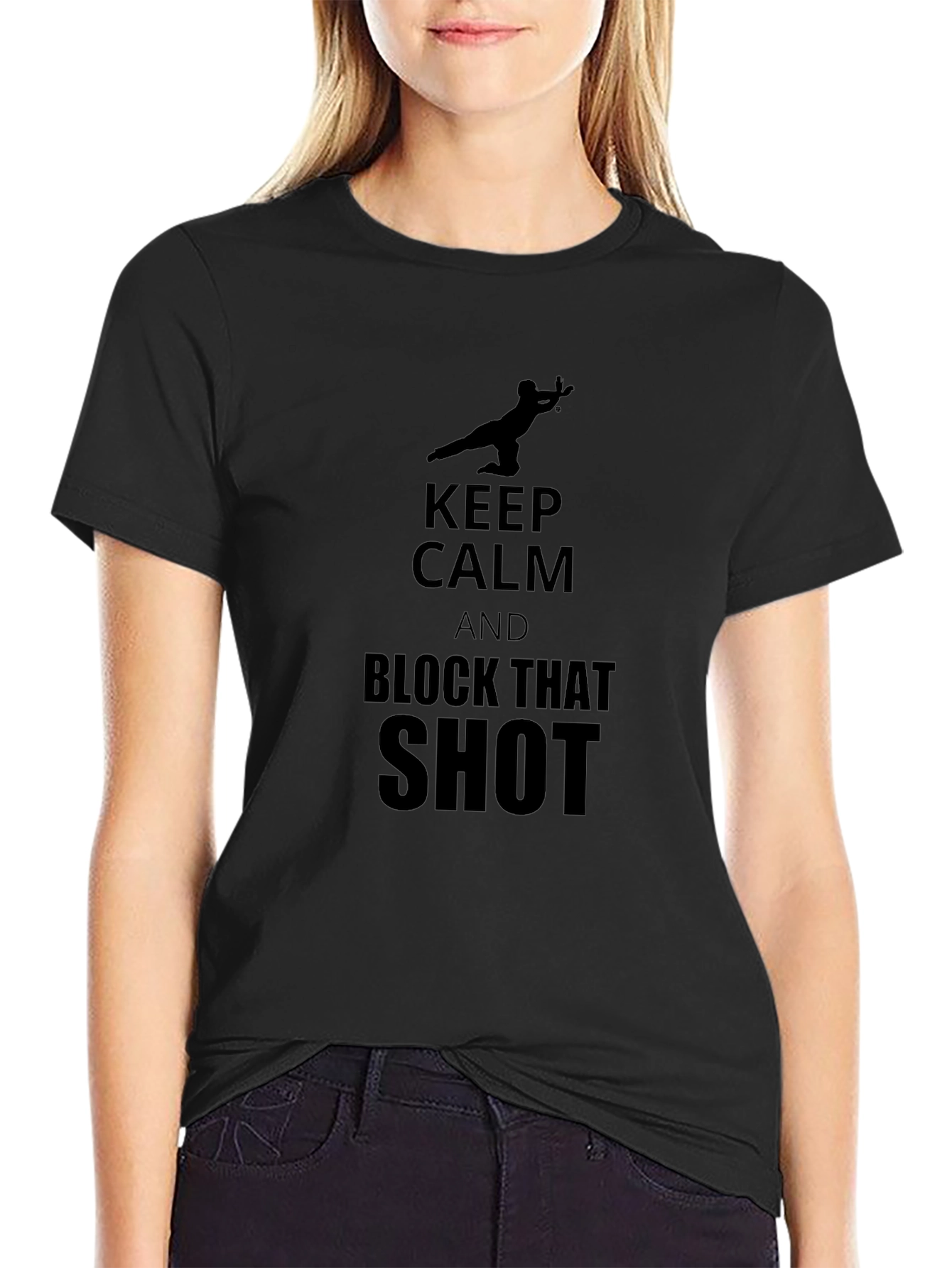 Keep Calm Block Shot T-Shirt