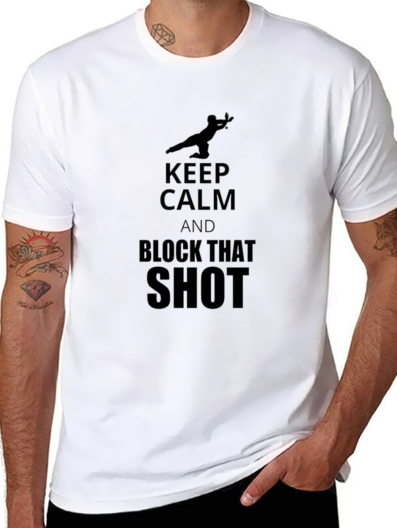 Keep Calm Block Shot T-Shirt