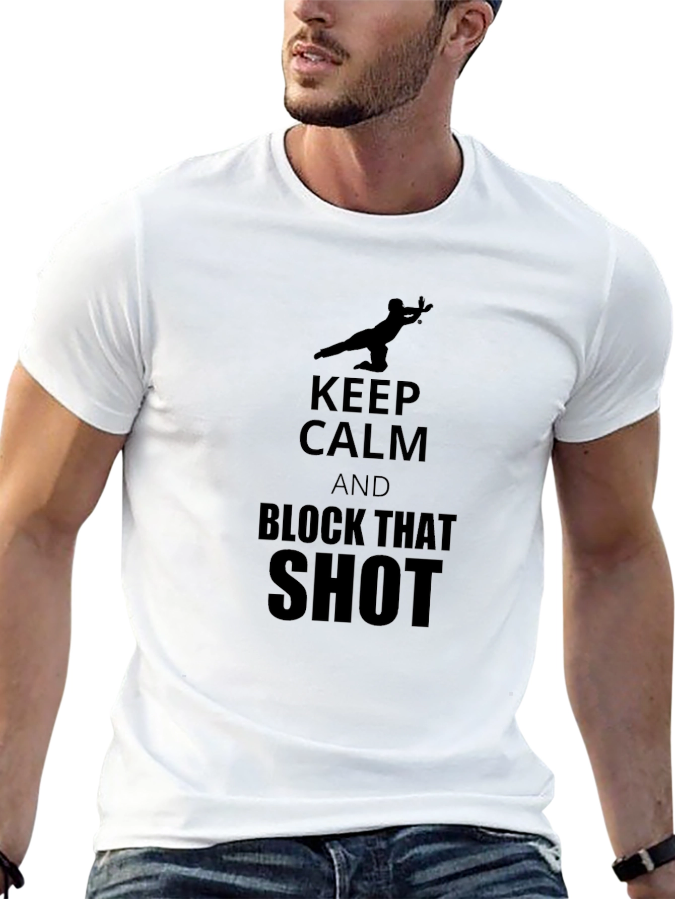 Keep Calm Block Shot T-Shirt