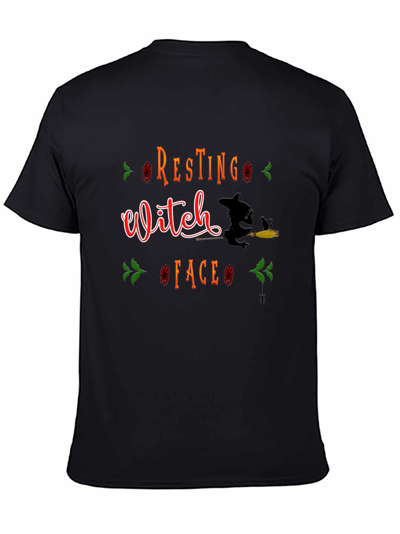 Resting Witch Face Halloween T-Shirt