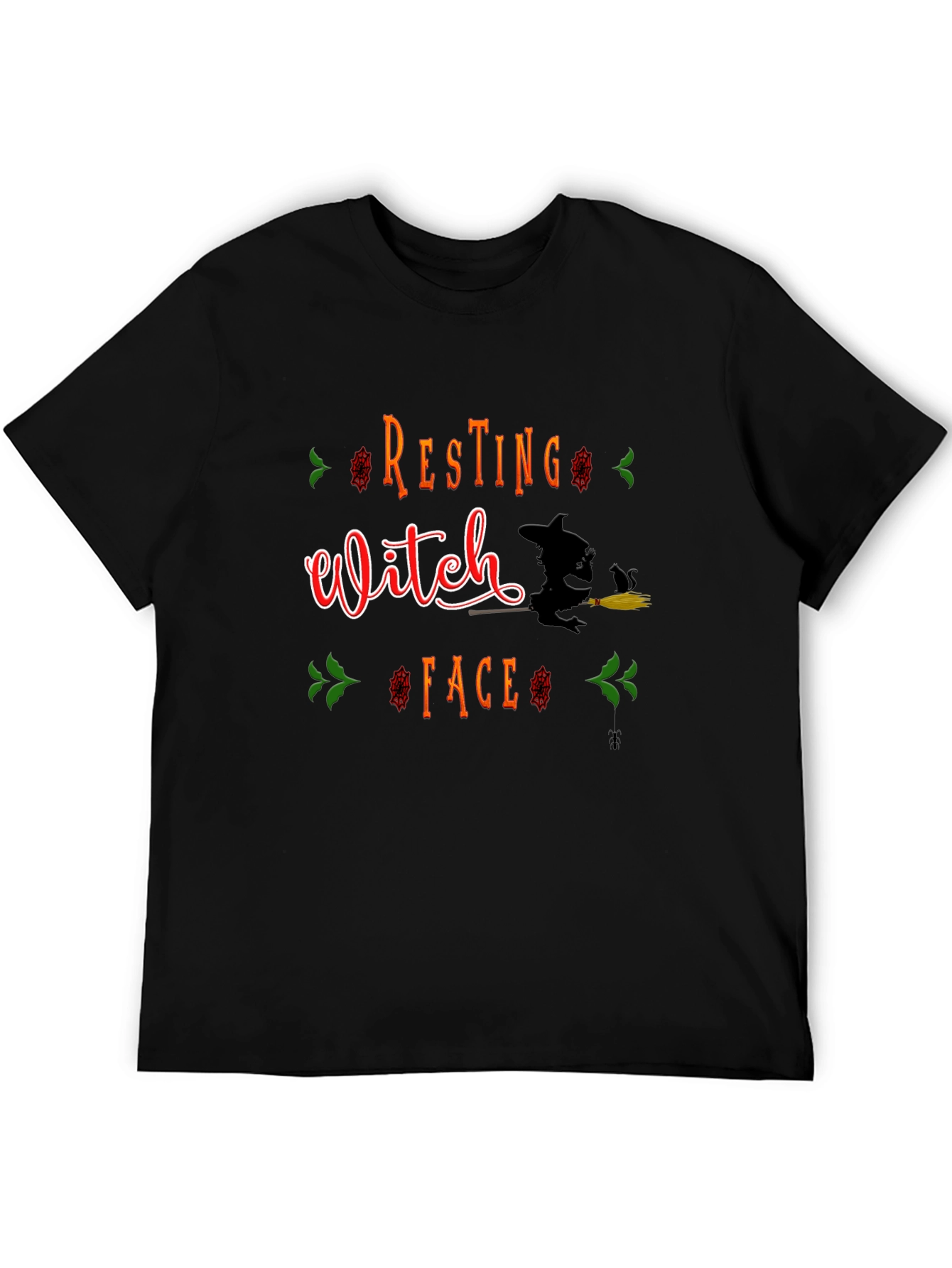 Resting Witch Face Halloween T-Shirt