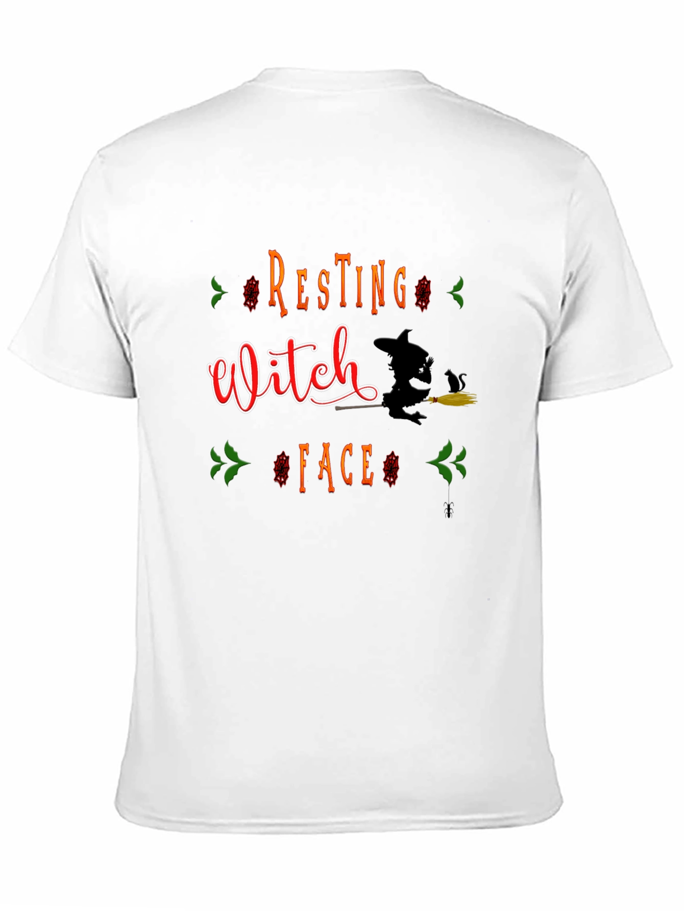 Resting Witch Face Halloween T-Shirt