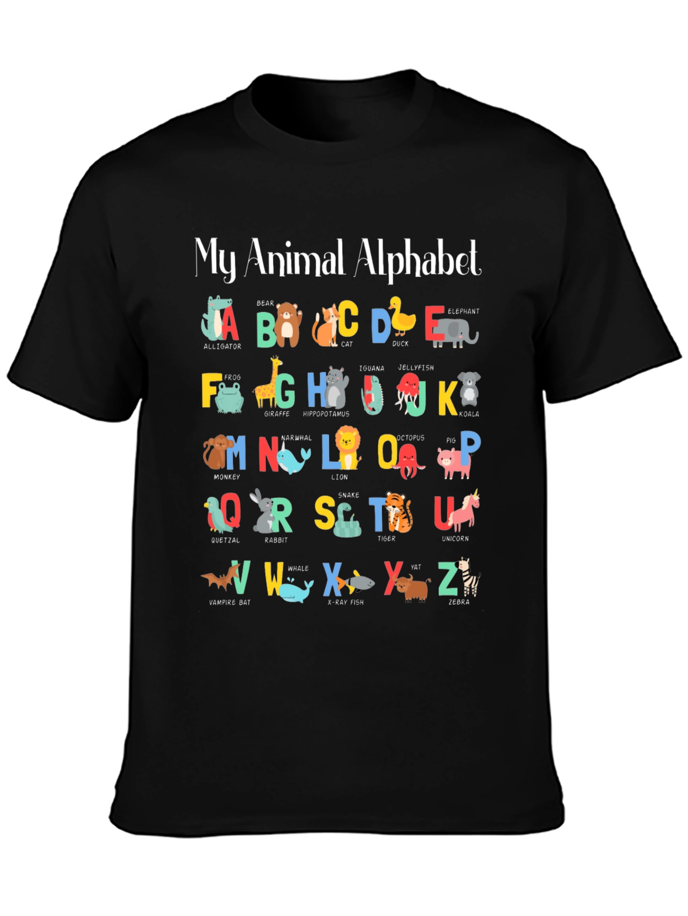 Animal Alphabet T-Shirt