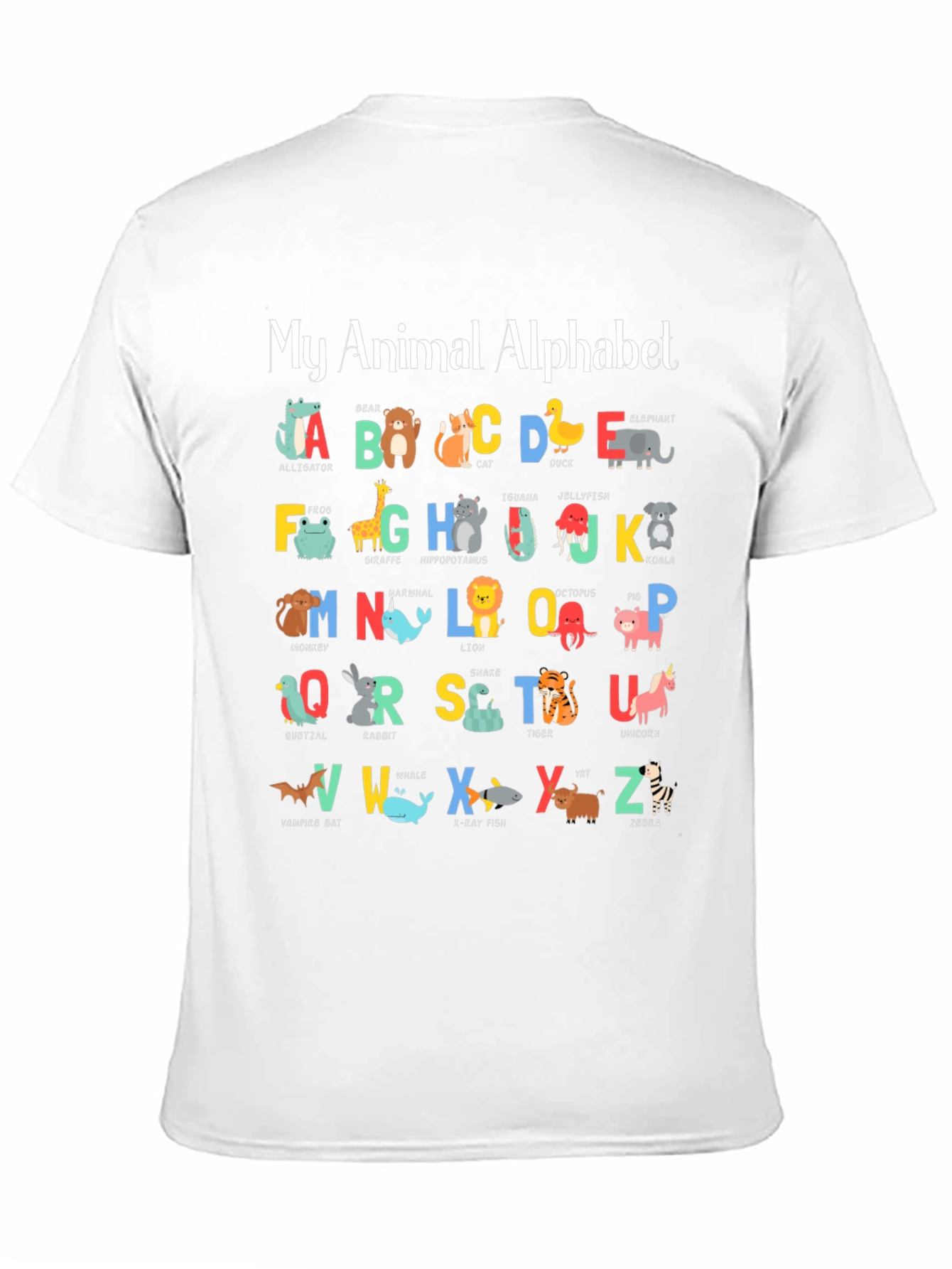 Animal Alphabet T-Shirt