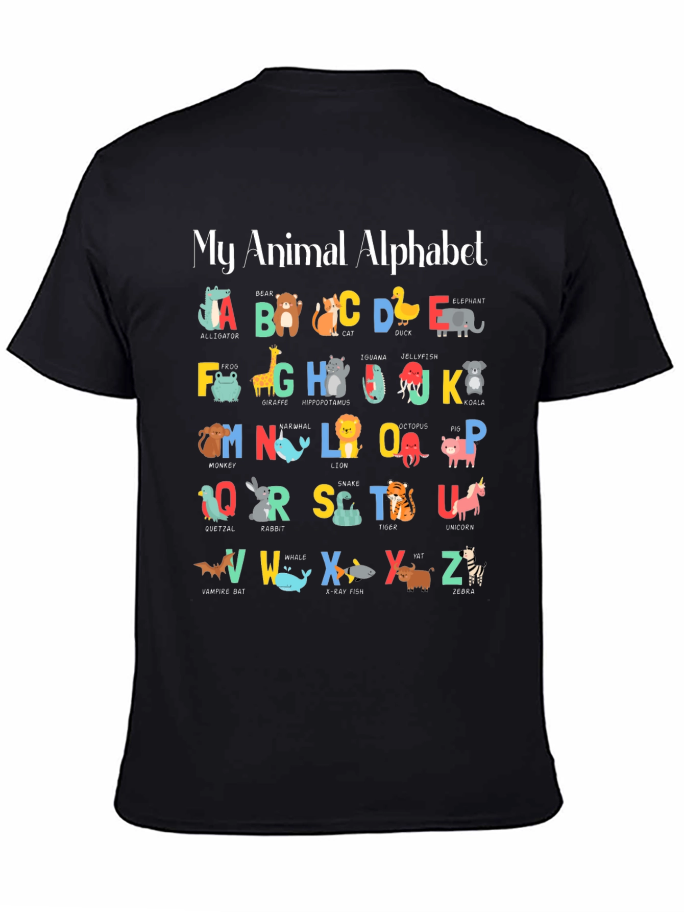 Animal Alphabet T-Shirt