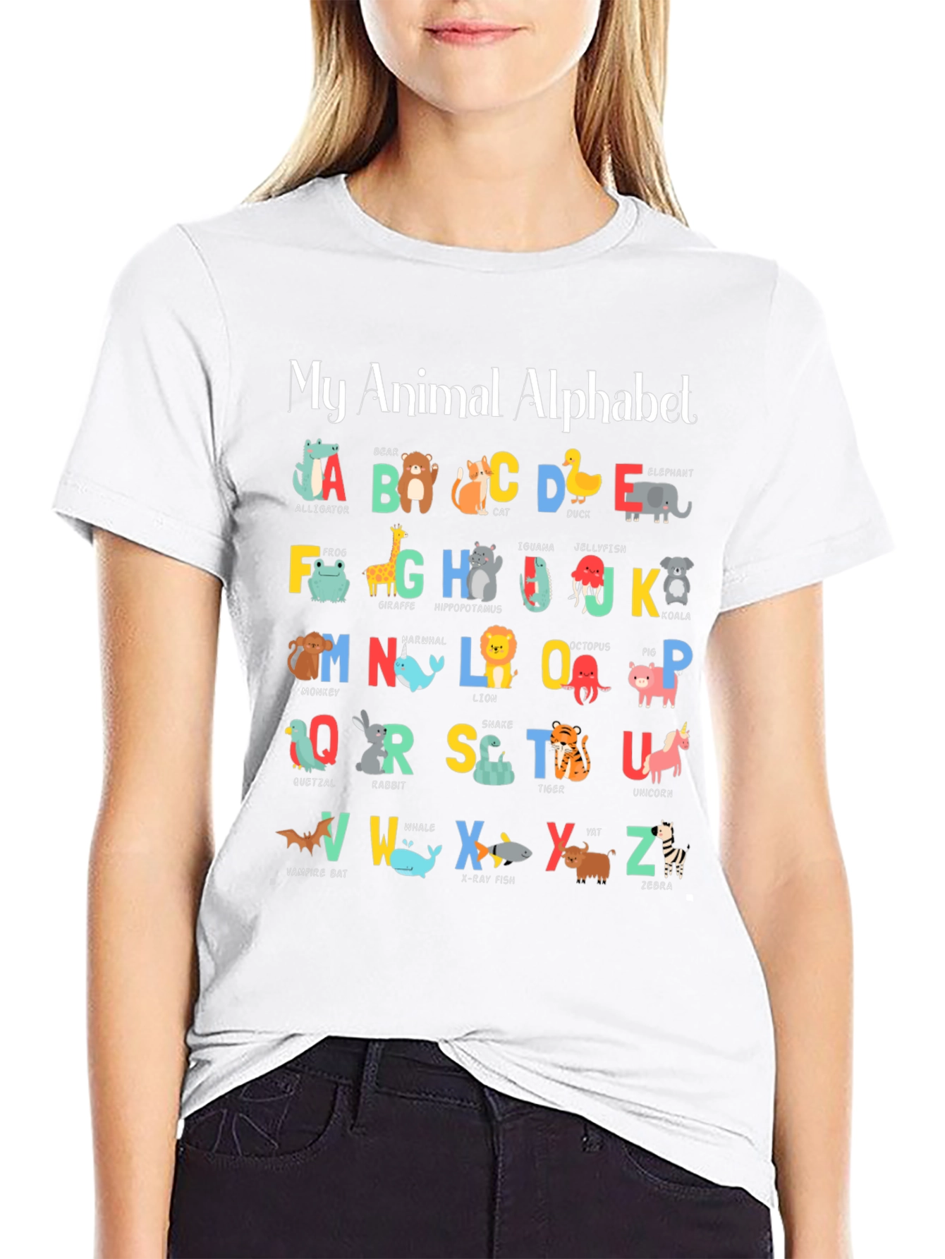 Animal Alphabet T-Shirt