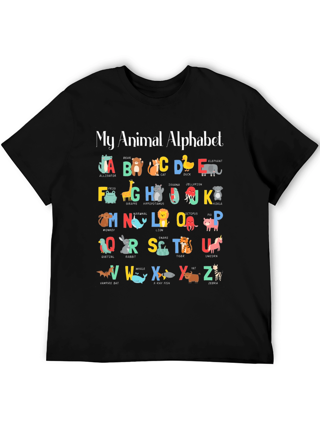Animal Alphabet T-Shirt