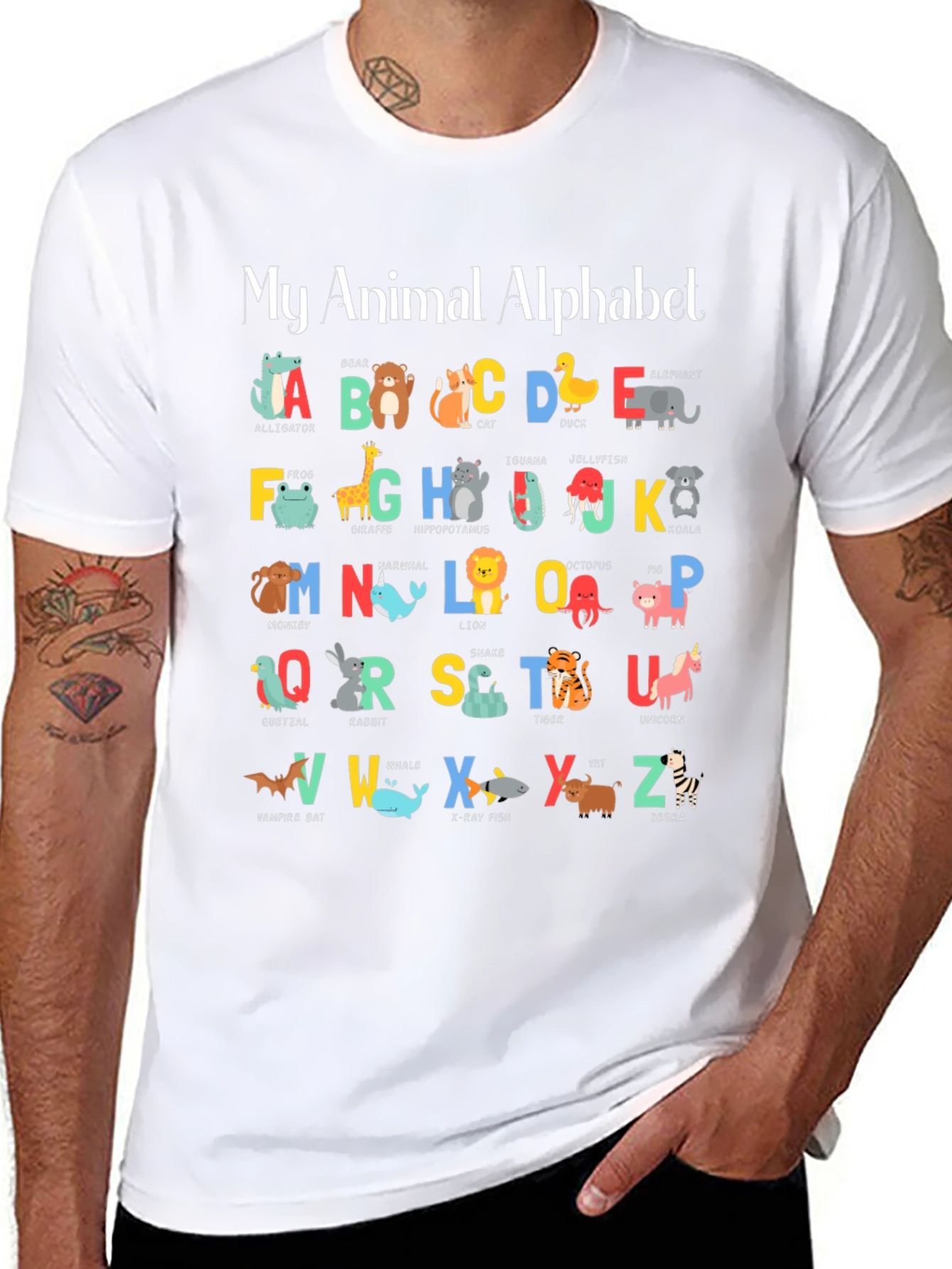 Animal Alphabet T-Shirt
