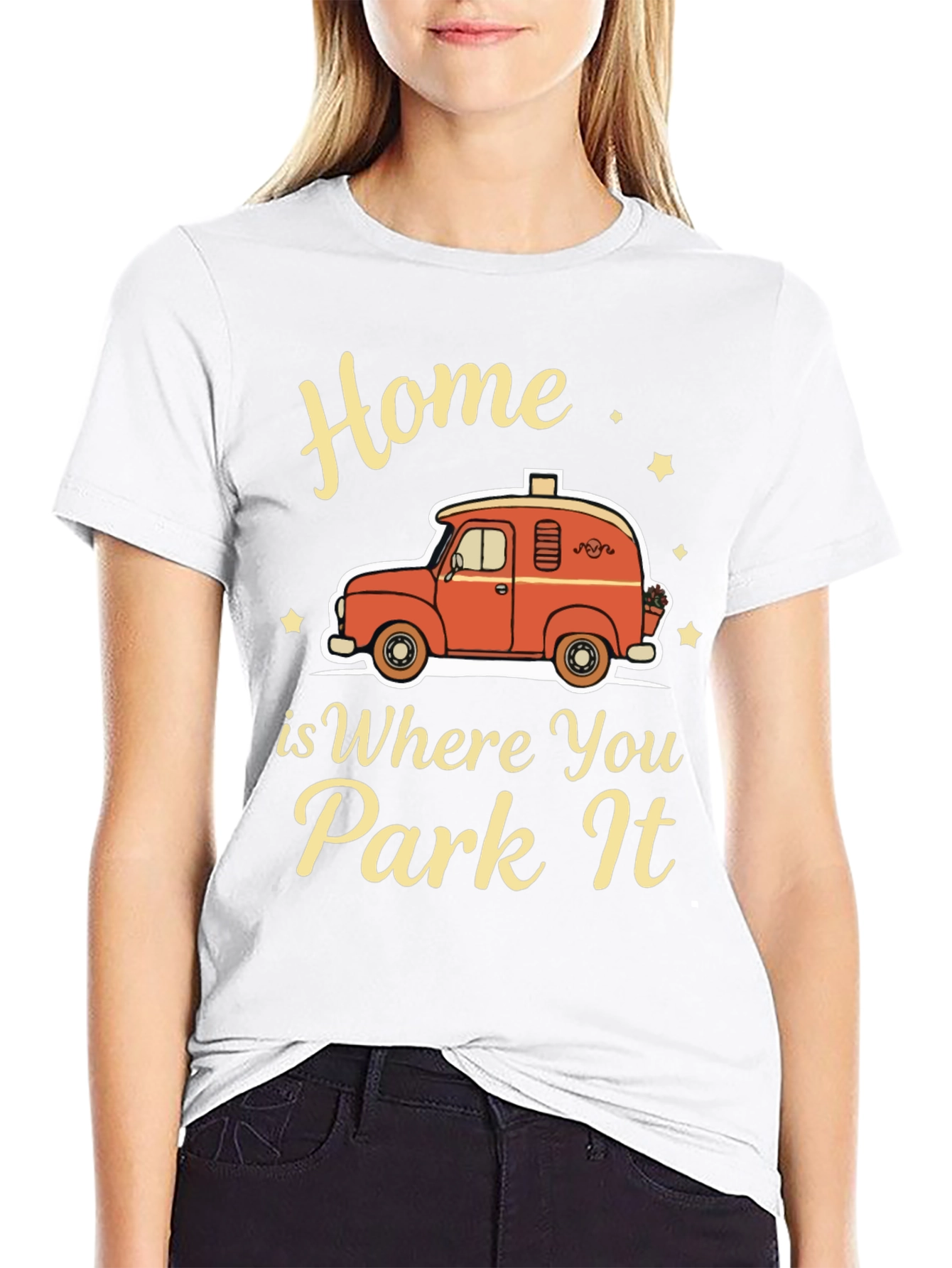 Home is Where You Park It - Camping T-Shirt