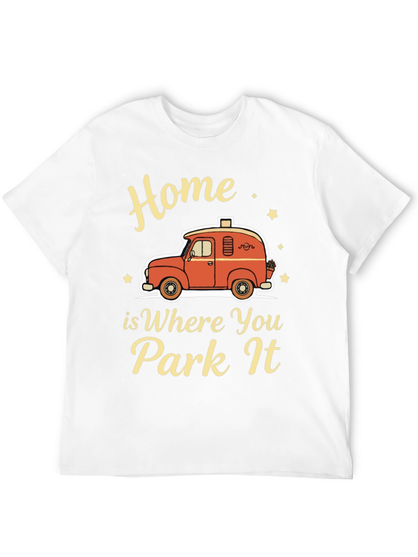 Home is Where You Park It - Camping T-Shirt