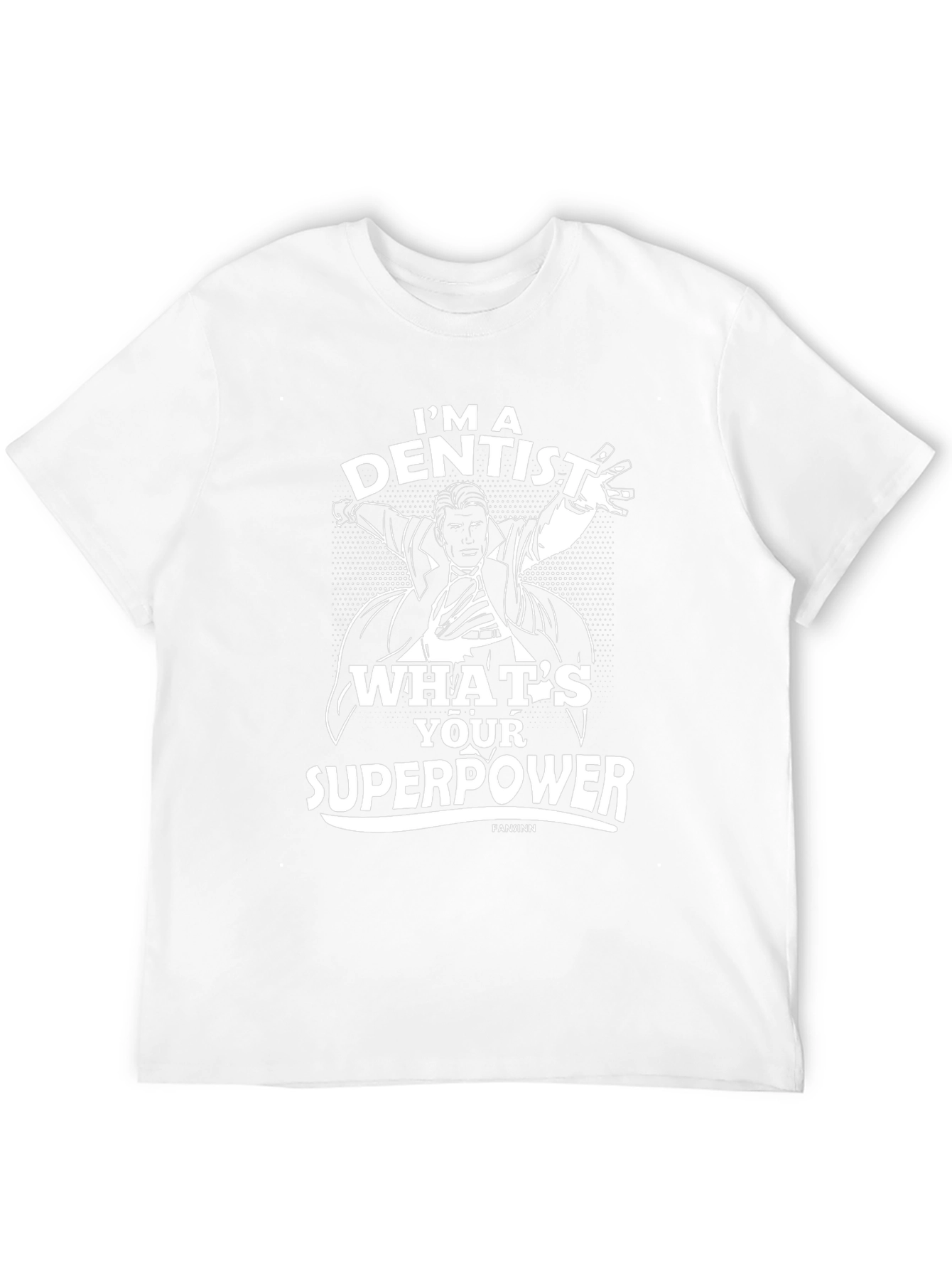 Dentist Superpower T-Shirt - Black Cotton Tee