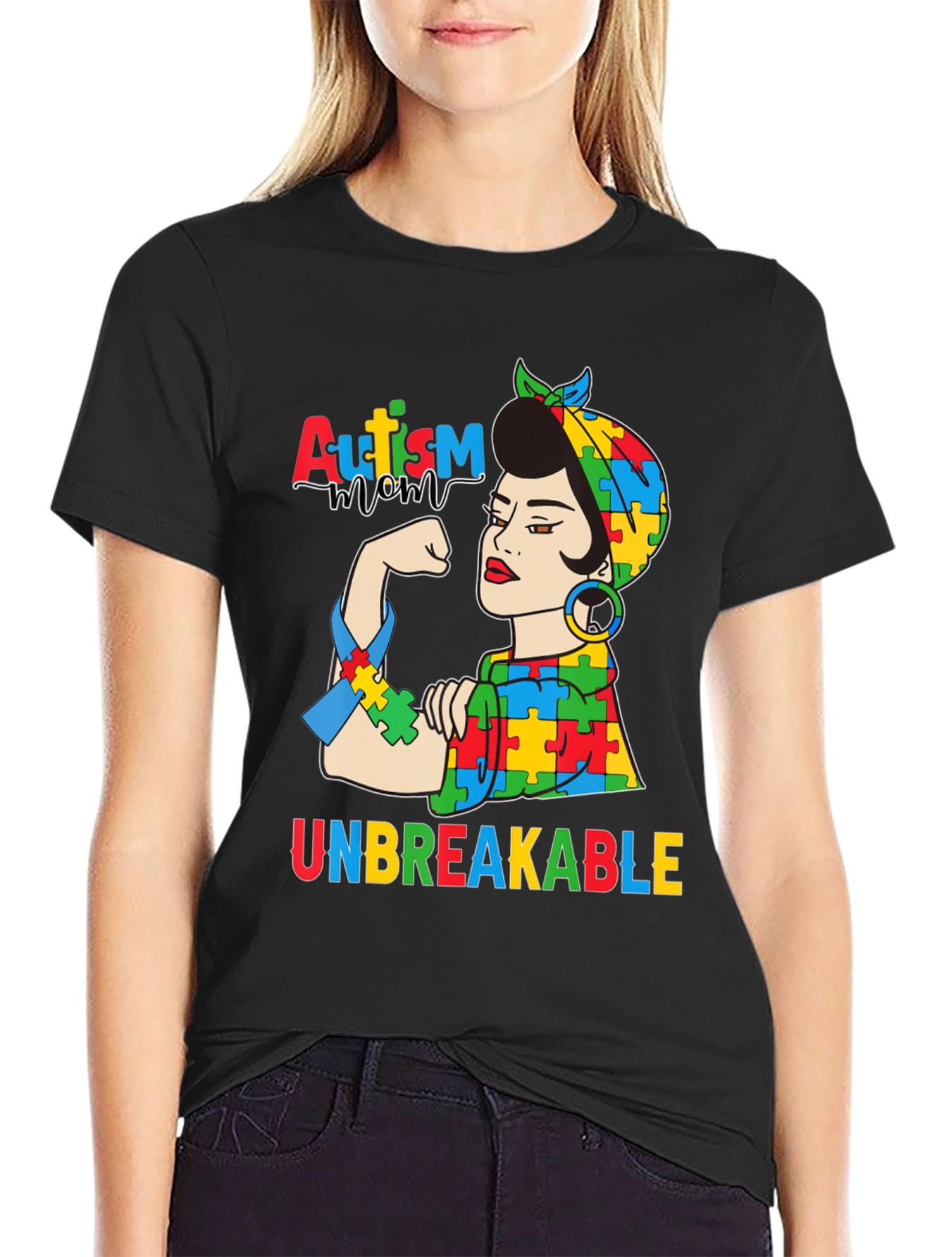 Autism Mom Unbreakable T-Shirt