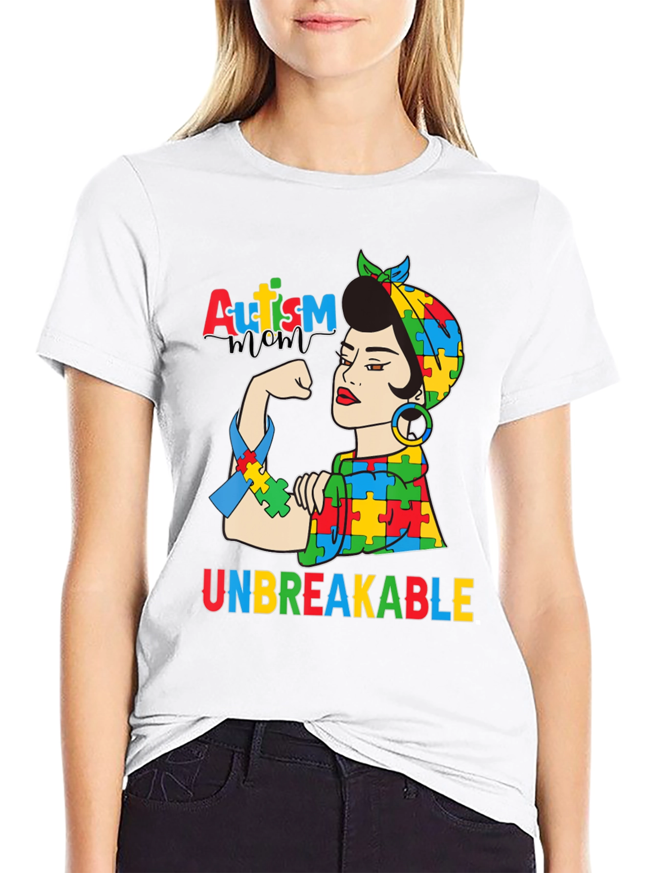 Autism Mom Unbreakable T-Shirt