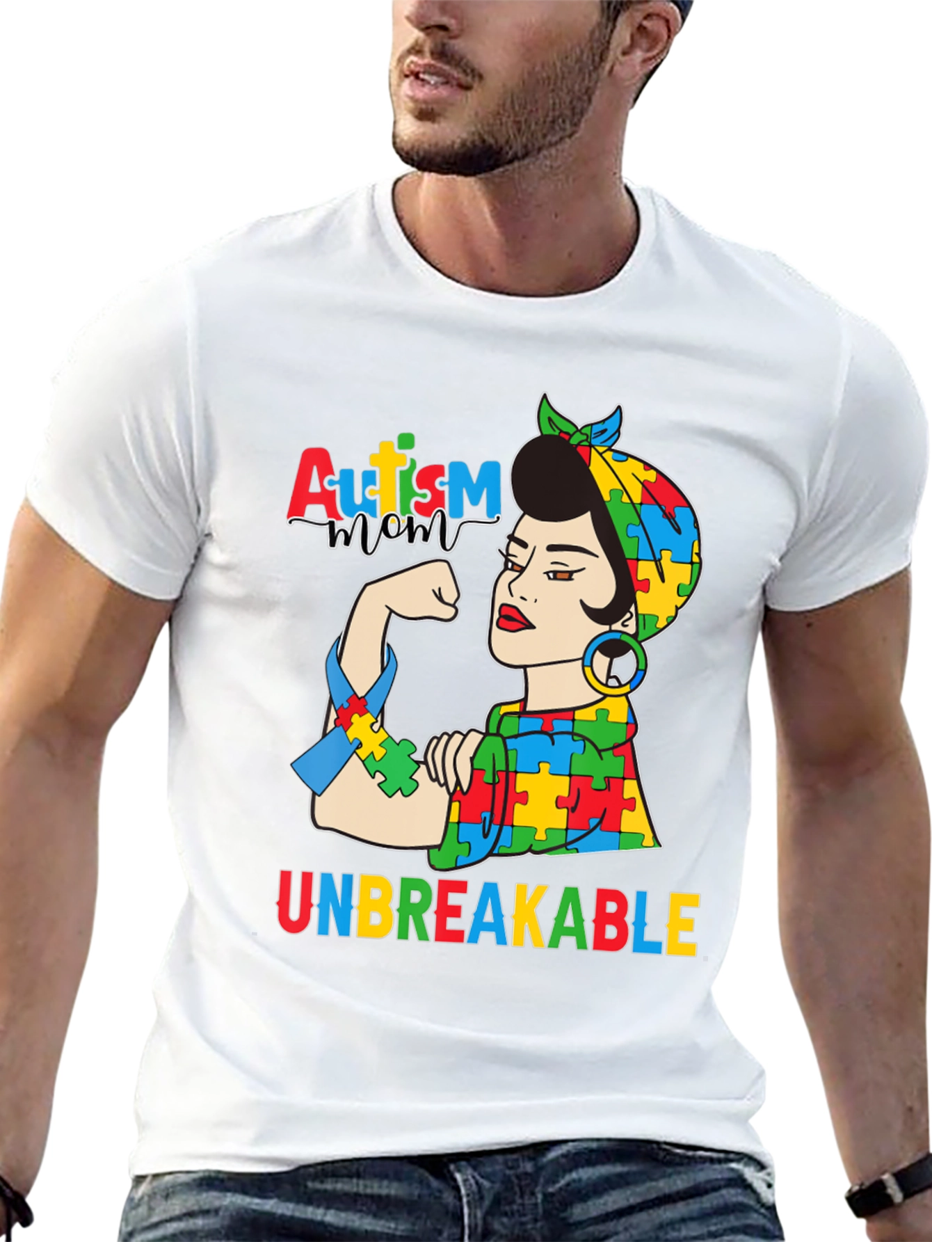 Autism Mom Unbreakable T-Shirt