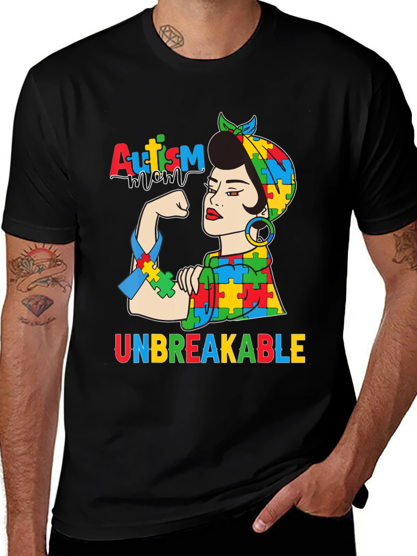 Autism Mom Unbreakable T-Shirt