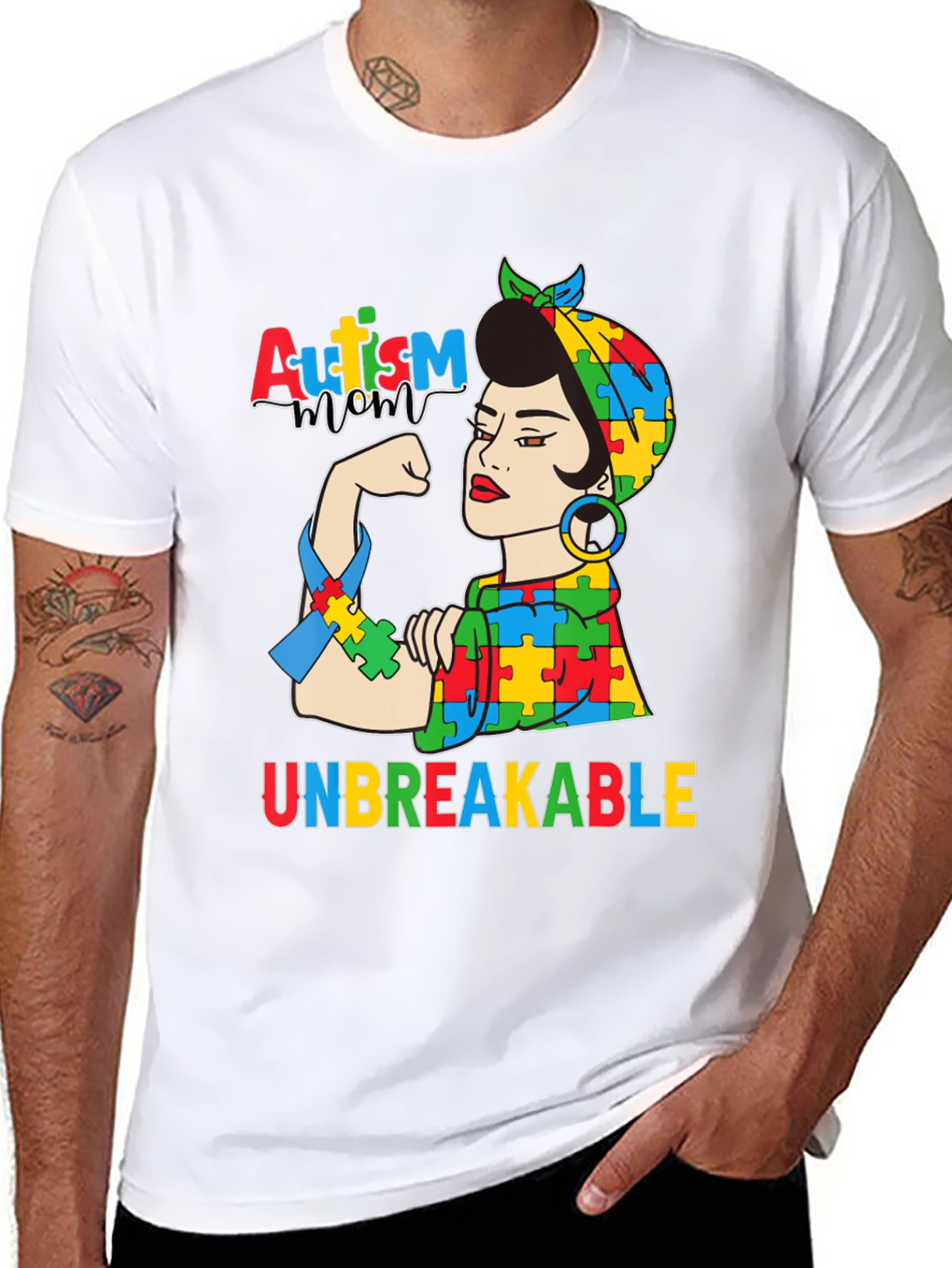 Autism Mom Unbreakable T-Shirt