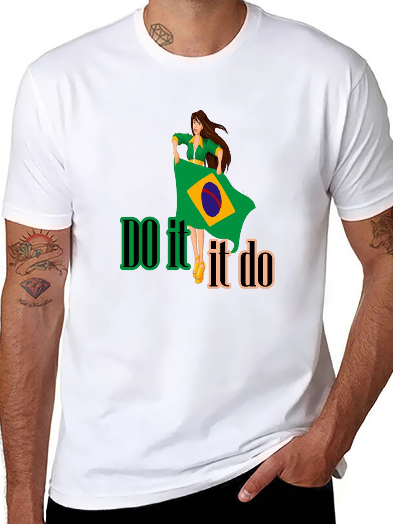 Brazil Fan T-Shirt - Do It!