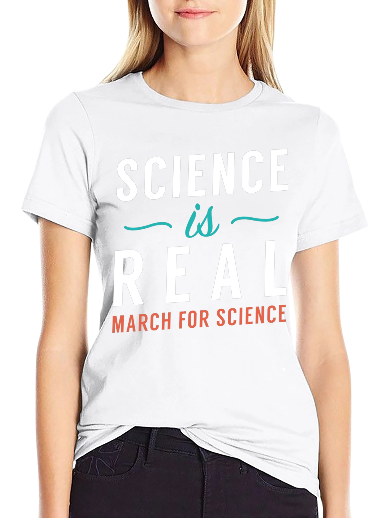 Science is Real T-Shirt - March for Science