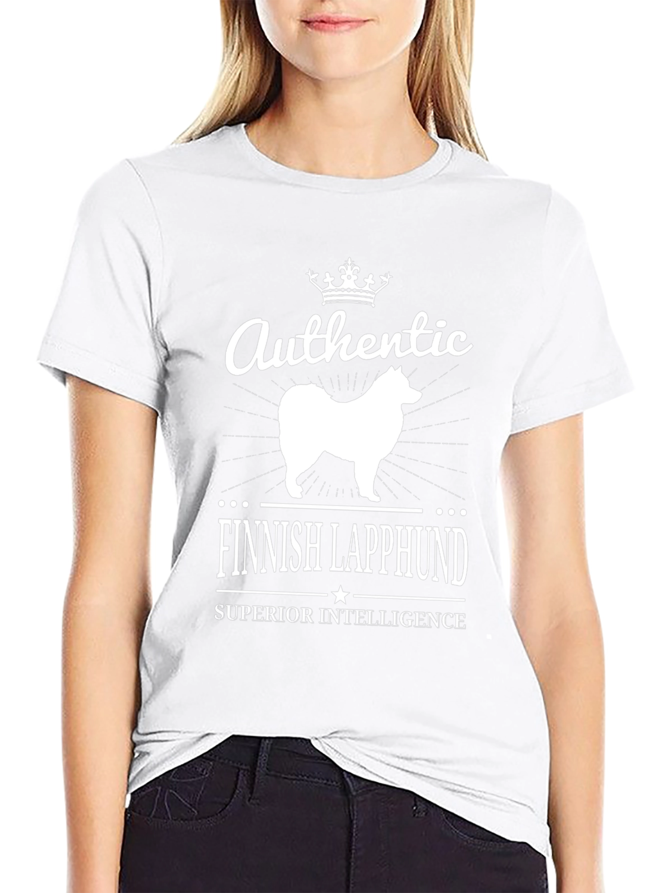 Authentic Finnish Lapphund Superior Intelligence Tee