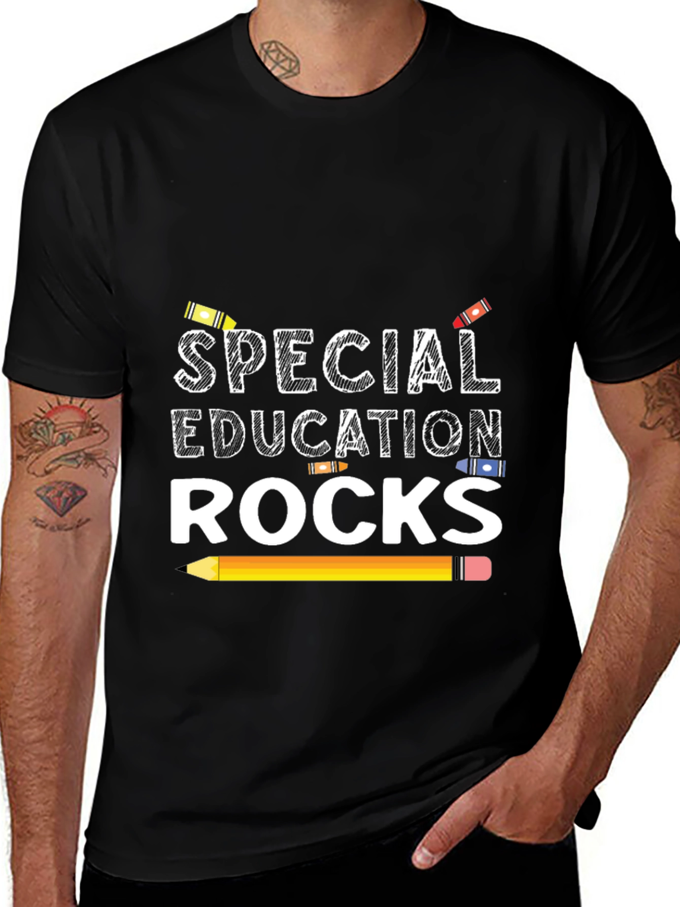 Special Education Rocks Graphic Tee