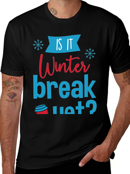 Winter Break - Coffee Graphic Tee