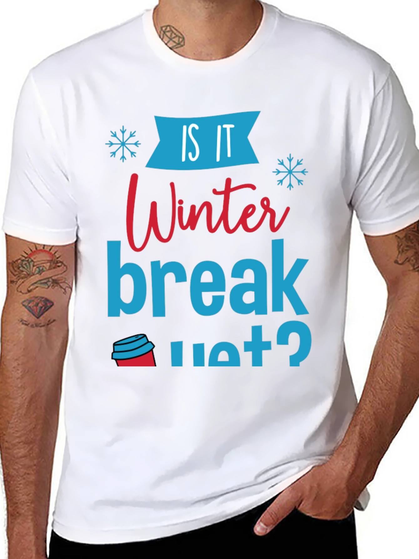 Winter Break - Coffee Graphic Tee