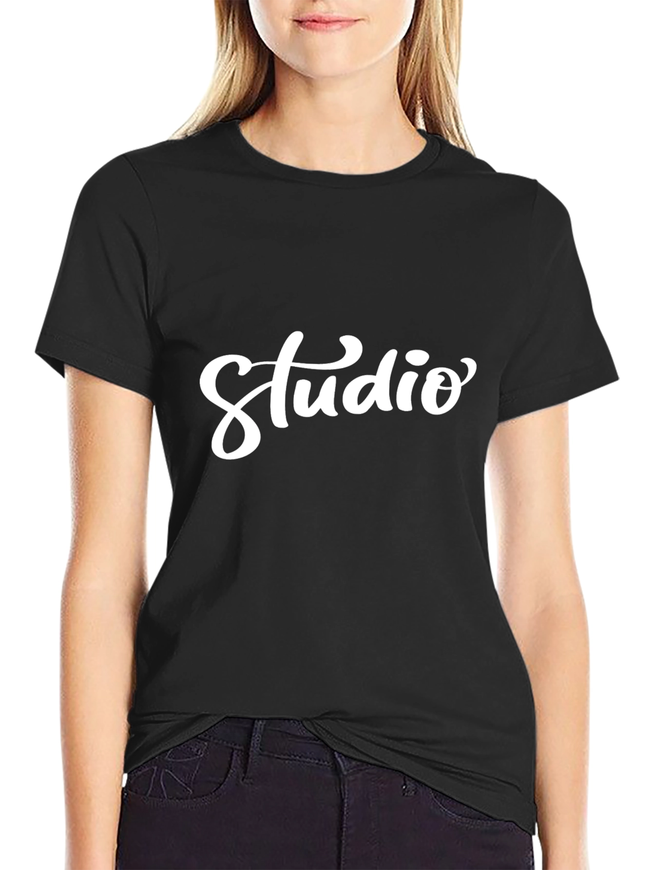 Studio Script Black T-Shirt