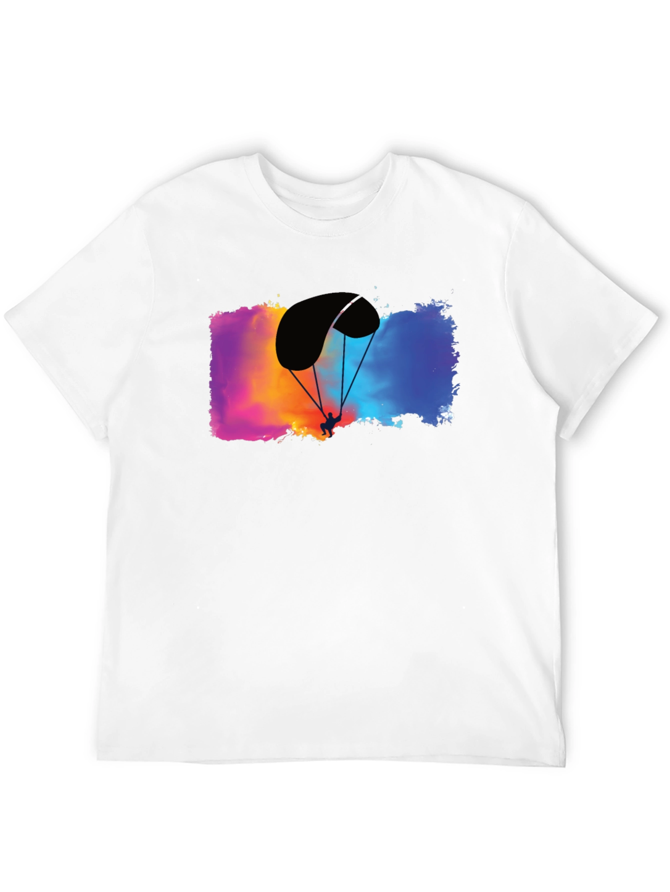 Paragliding Adventure T-Shirt - Black