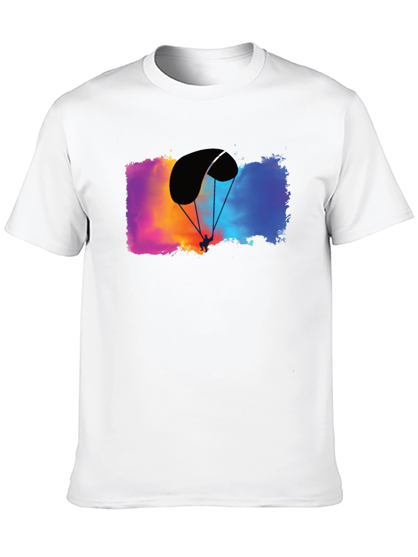 Paragliding Adventure T-Shirt - Black