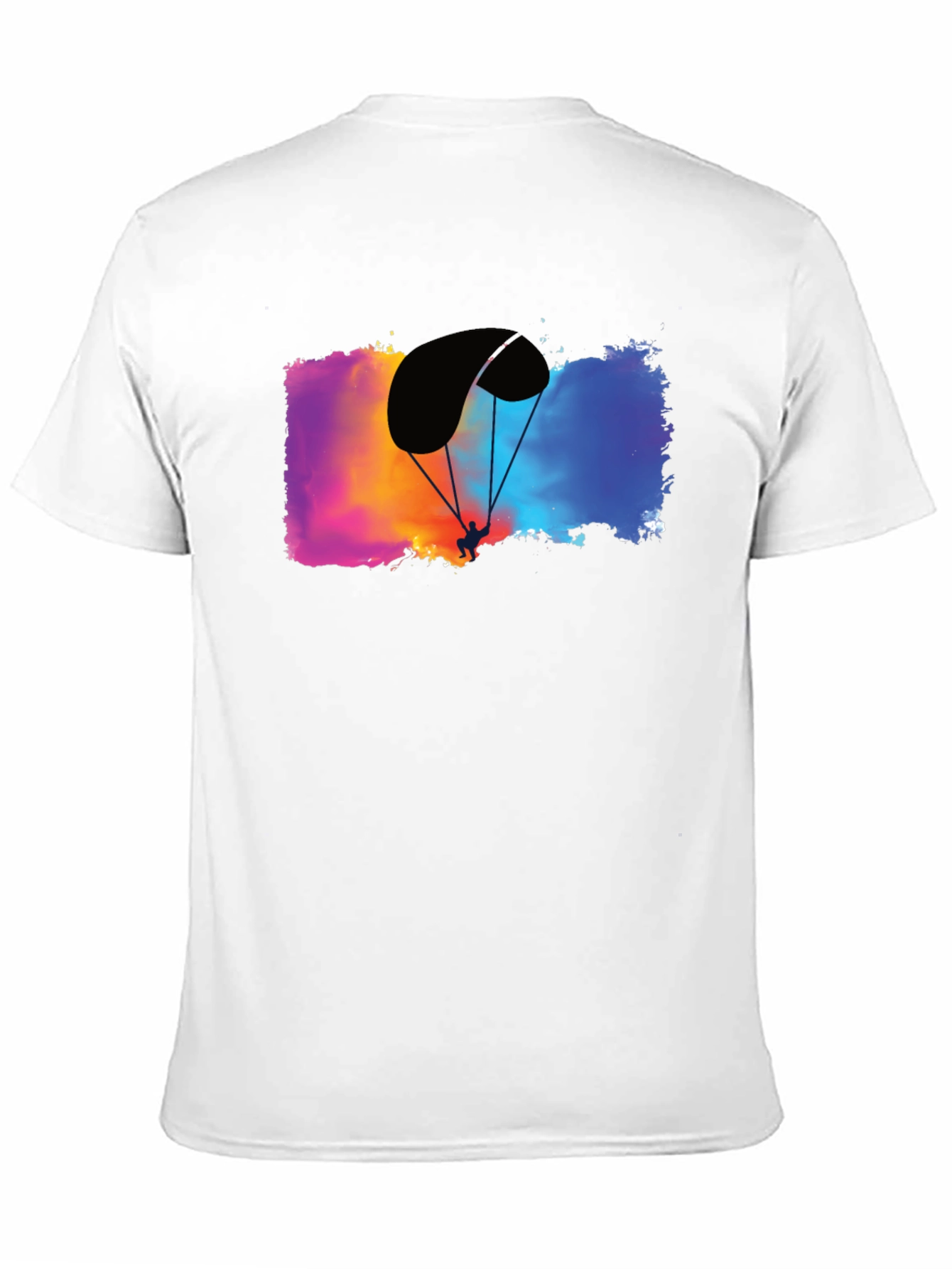 Paragliding Adventure T-Shirt - Black