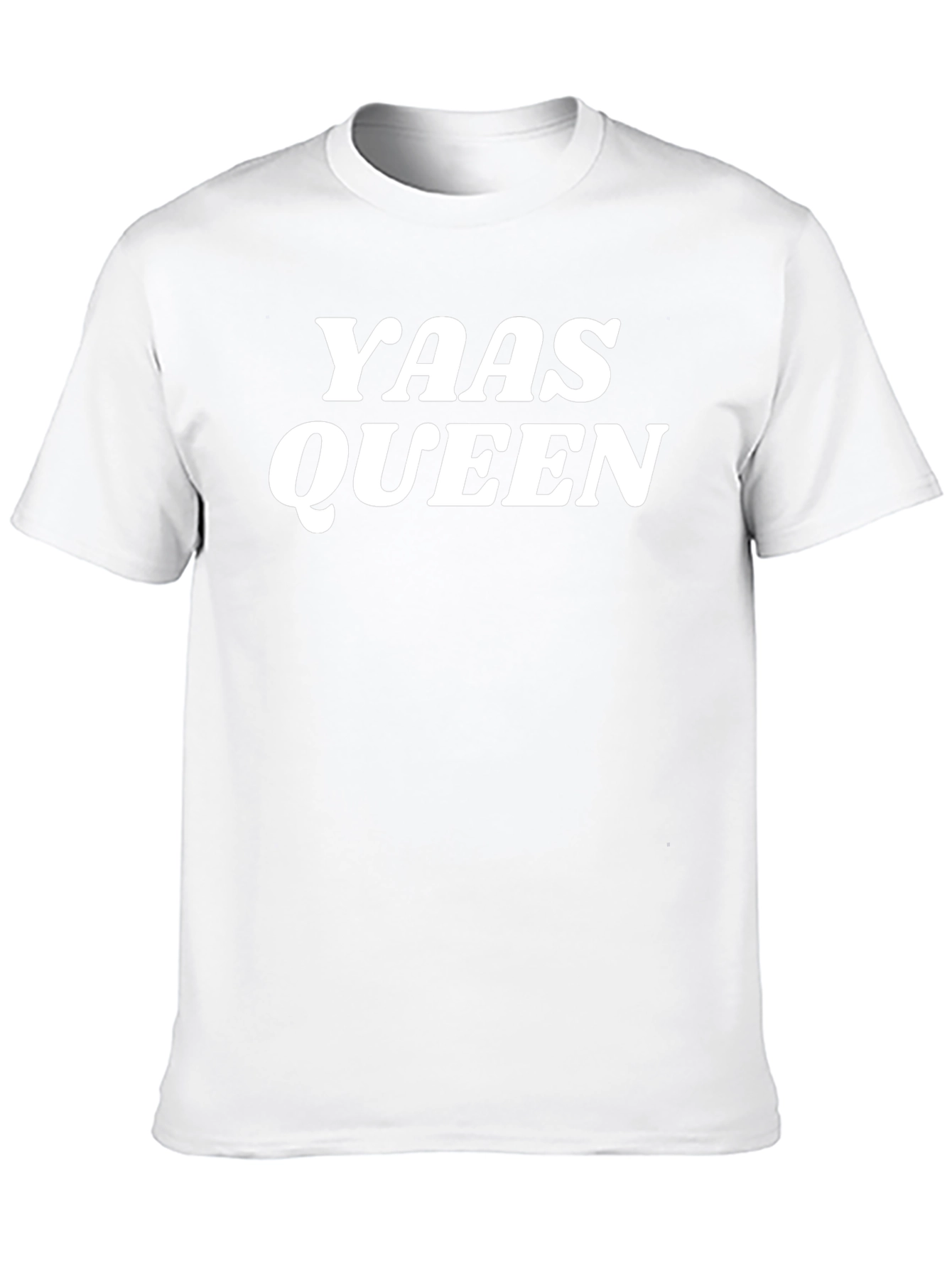 Yass Queen Graphic T-Shirt - Trendy Slogan Tee