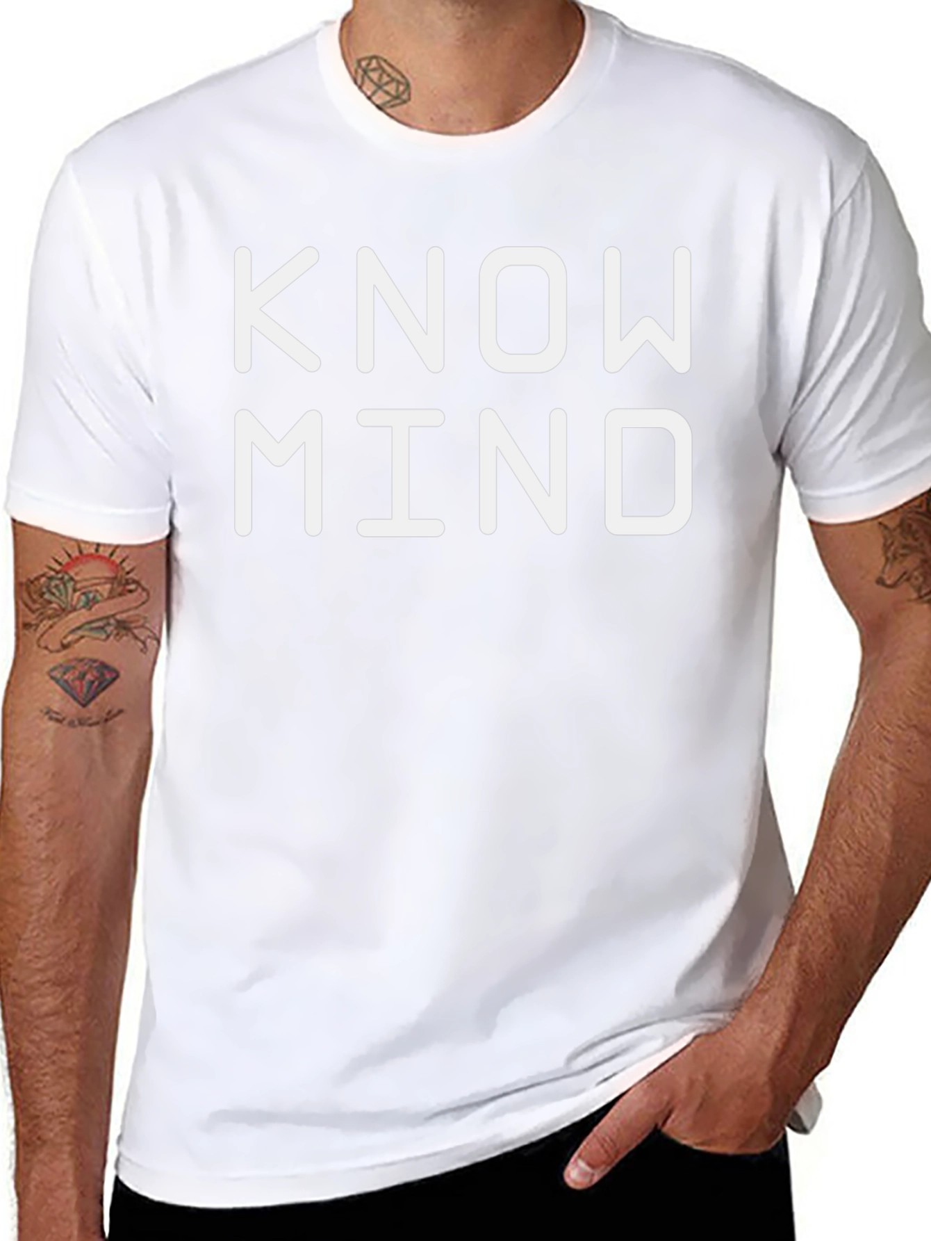 Know Mind T-Shirt - Mens Stylish Graphic Tee