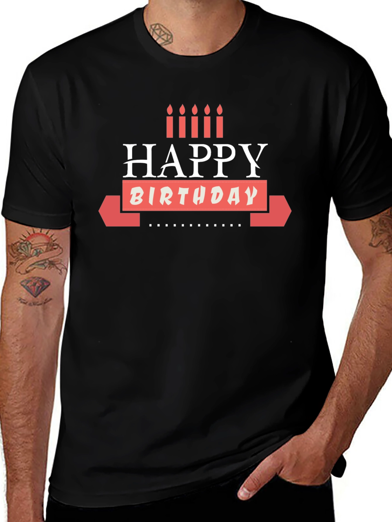 Happy Birthday Graphic T-Shirt - Stylish Party Tee