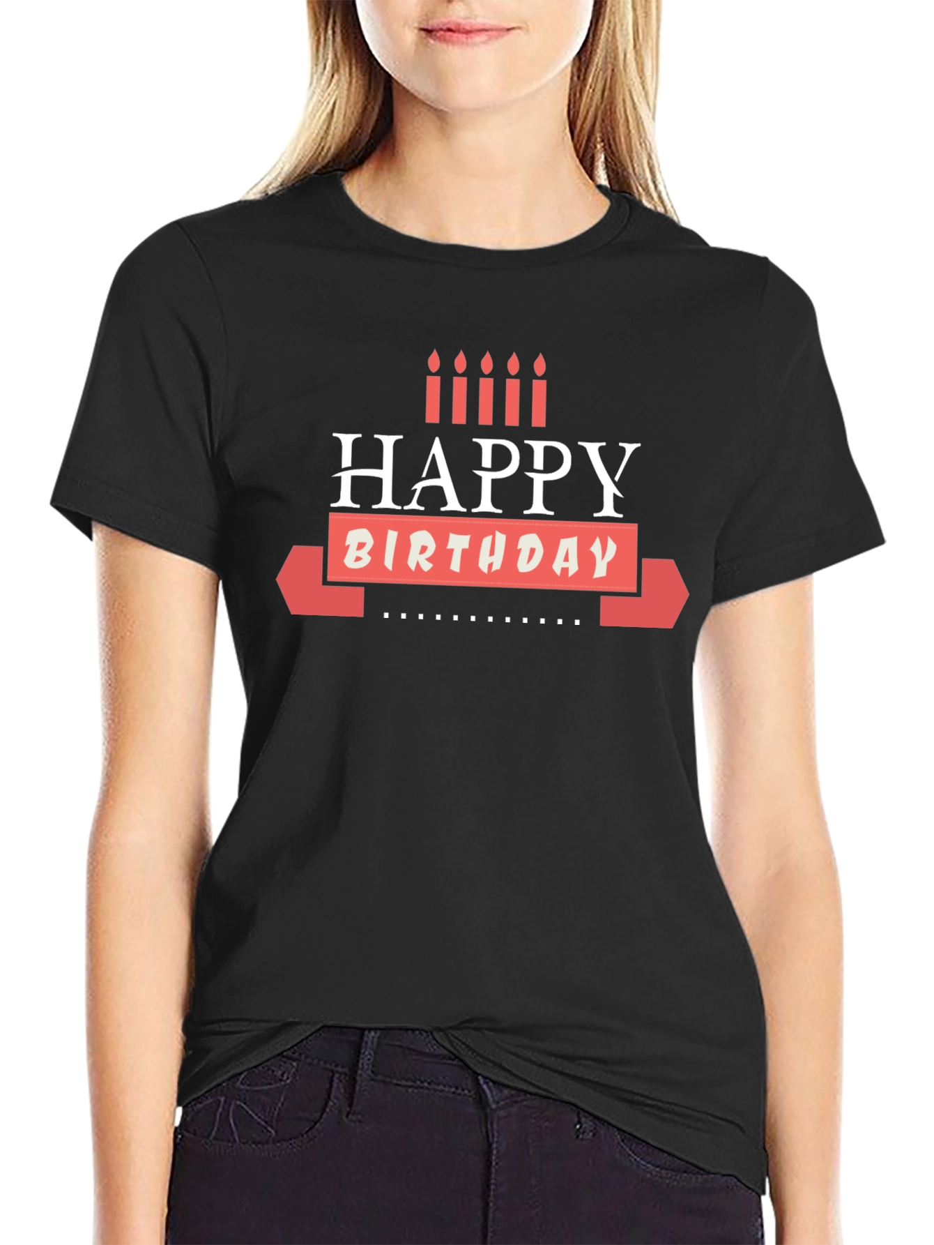 Happy Birthday Graphic T-Shirt - Stylish Party Tee