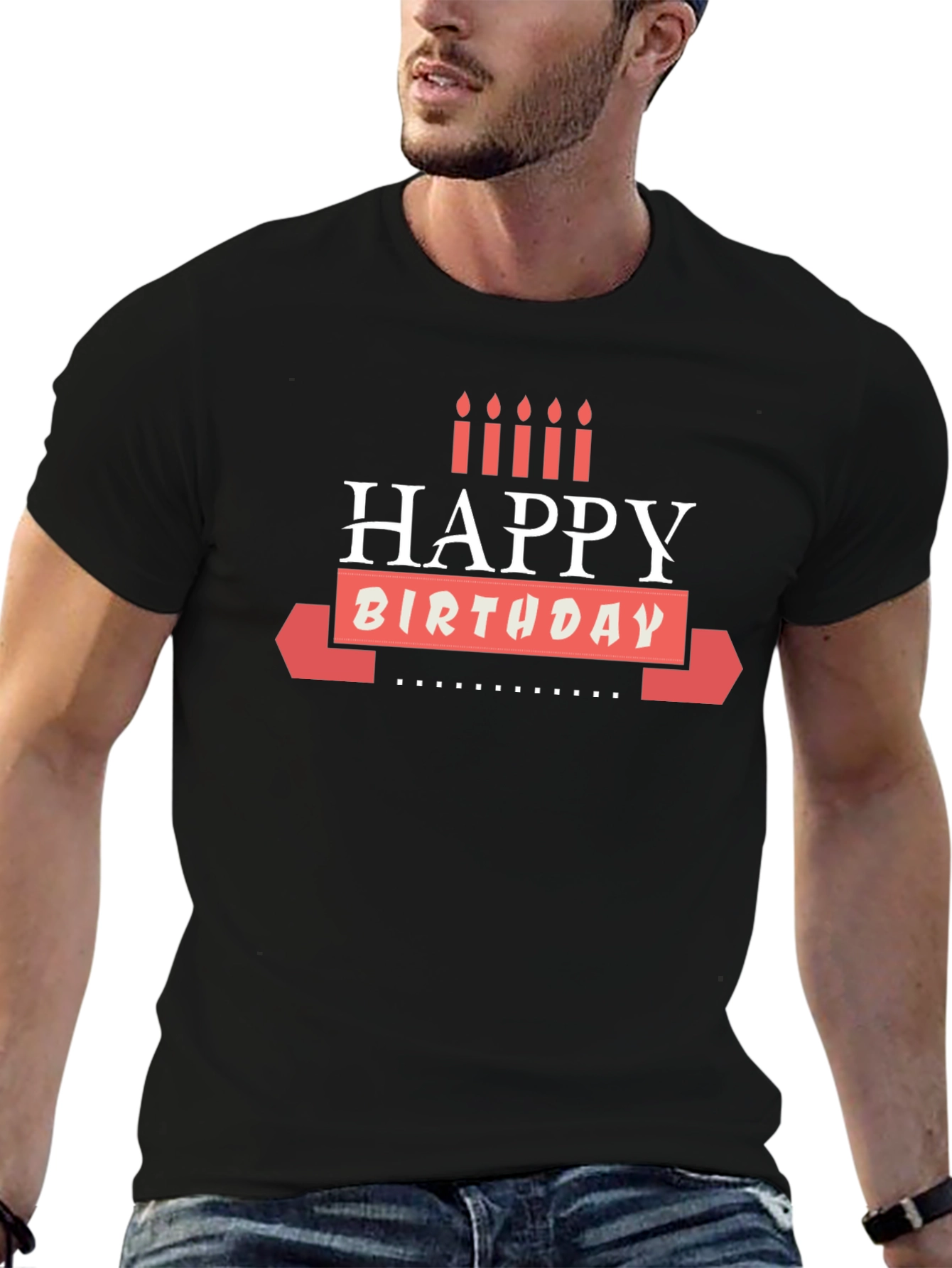 Happy Birthday Graphic T-Shirt - Stylish Party Tee