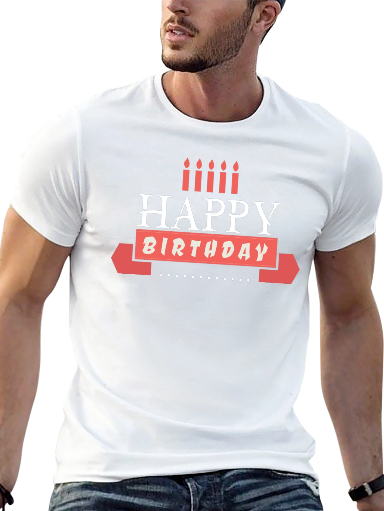 Happy Birthday Graphic T-Shirt - Stylish Party Tee