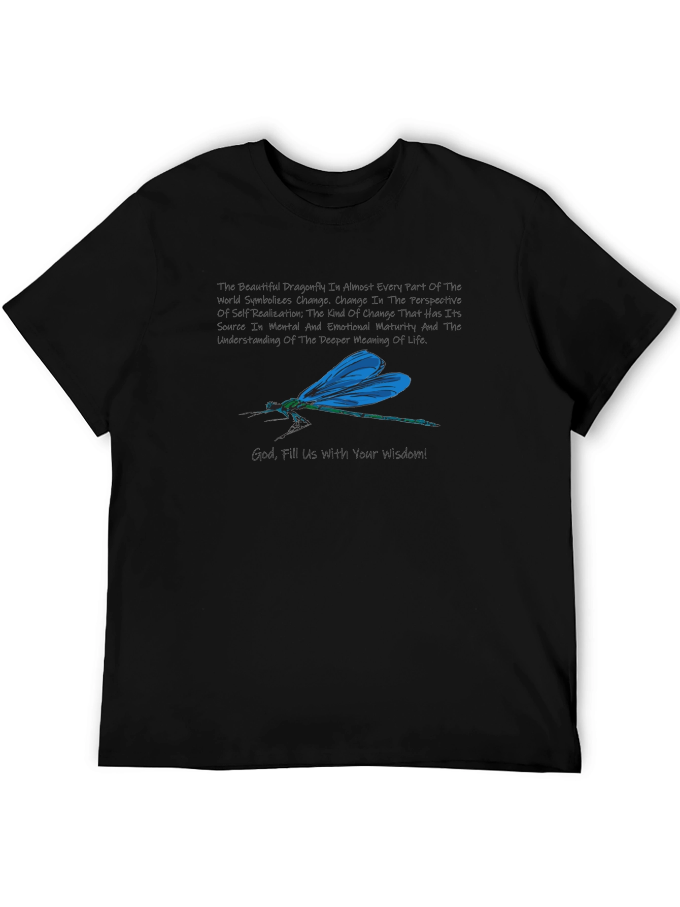Dragonfly Wisdom Graphic T-Shirt