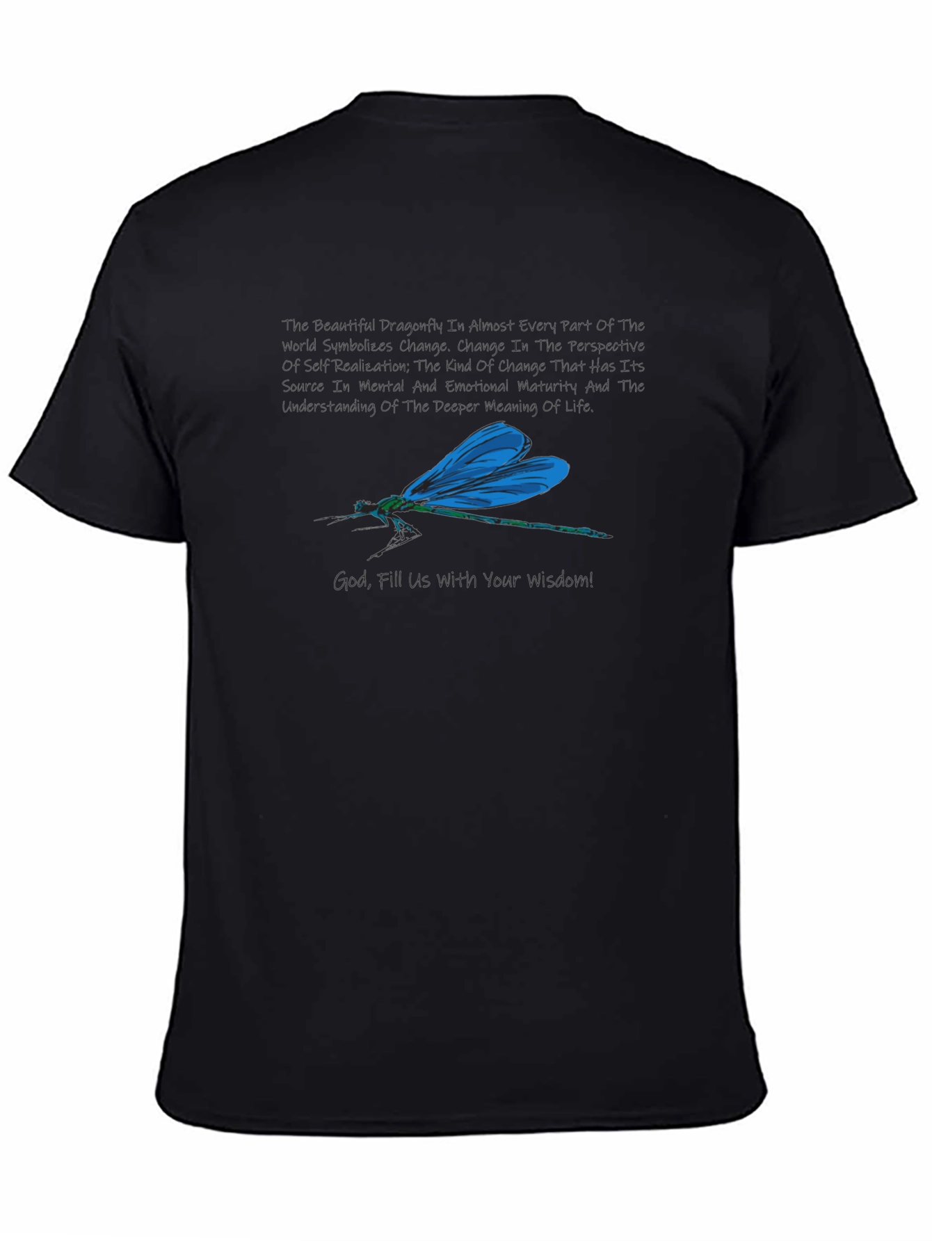 Dragonfly Wisdom Graphic T-Shirt