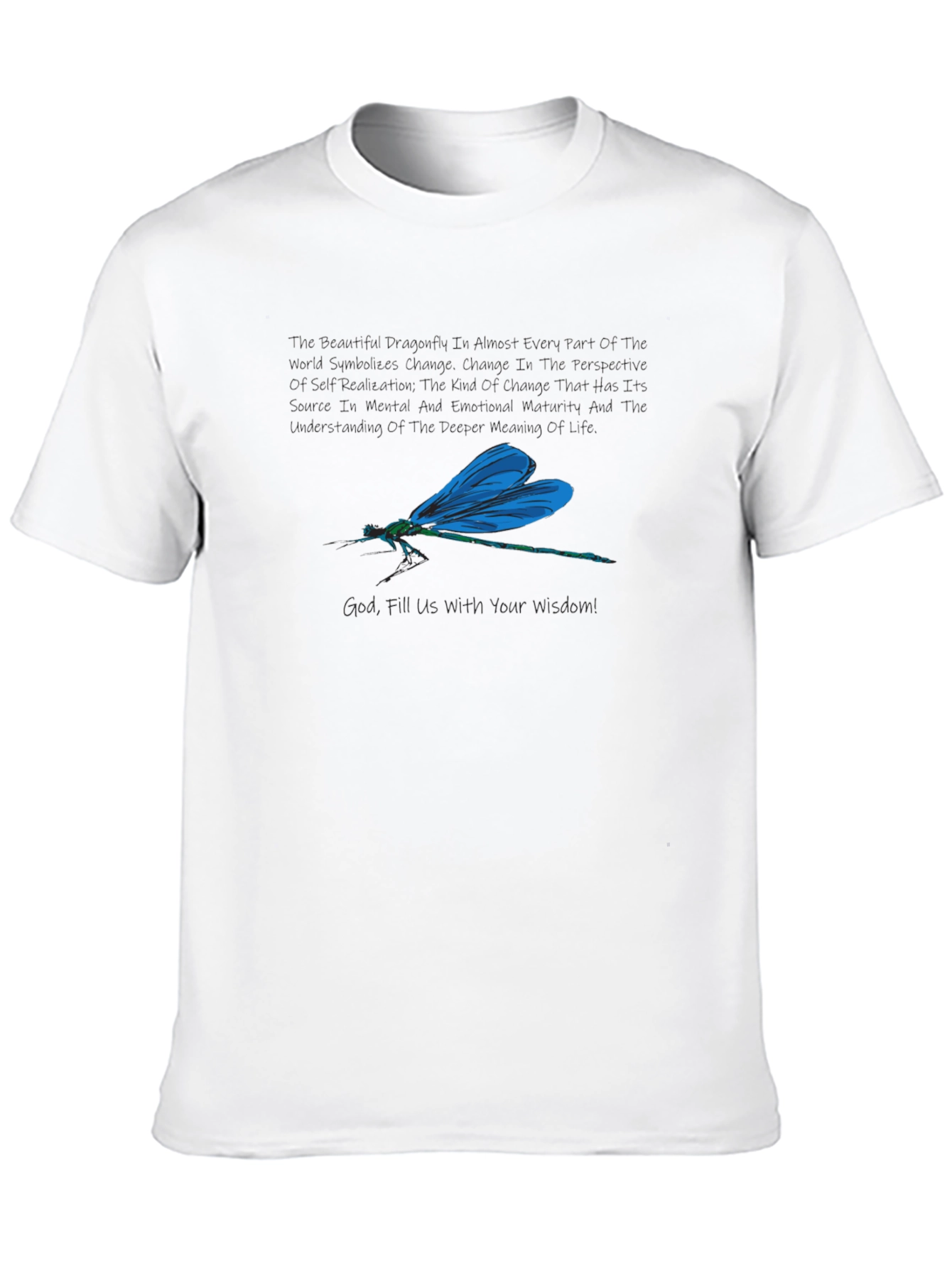 Dragonfly Wisdom Graphic T-Shirt