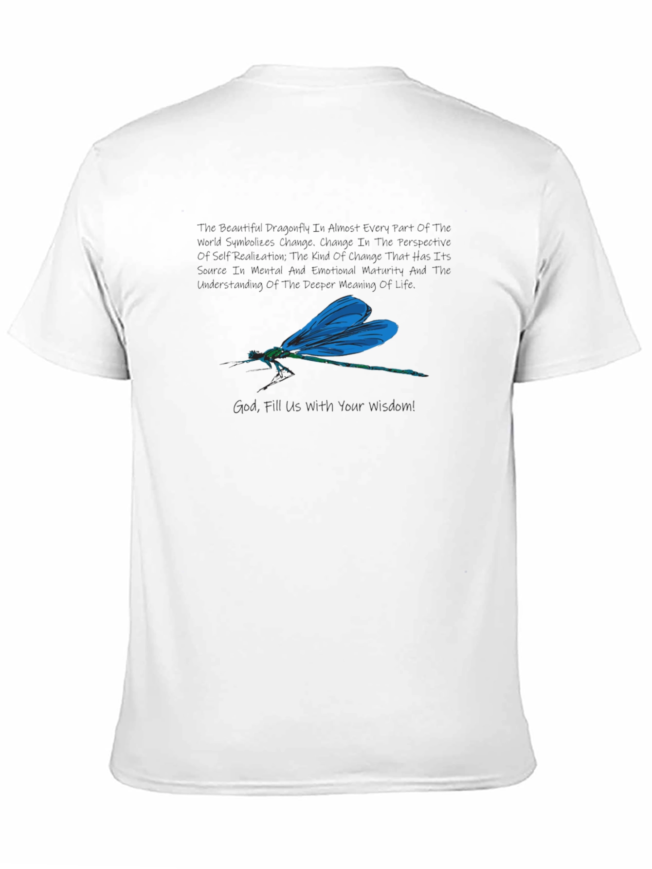 Dragonfly Wisdom Graphic T-Shirt