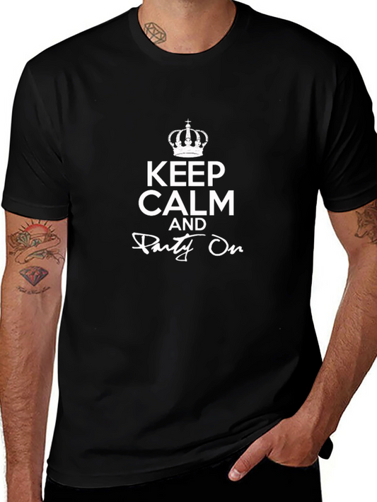 Keep Calm and Party On T-Shirt