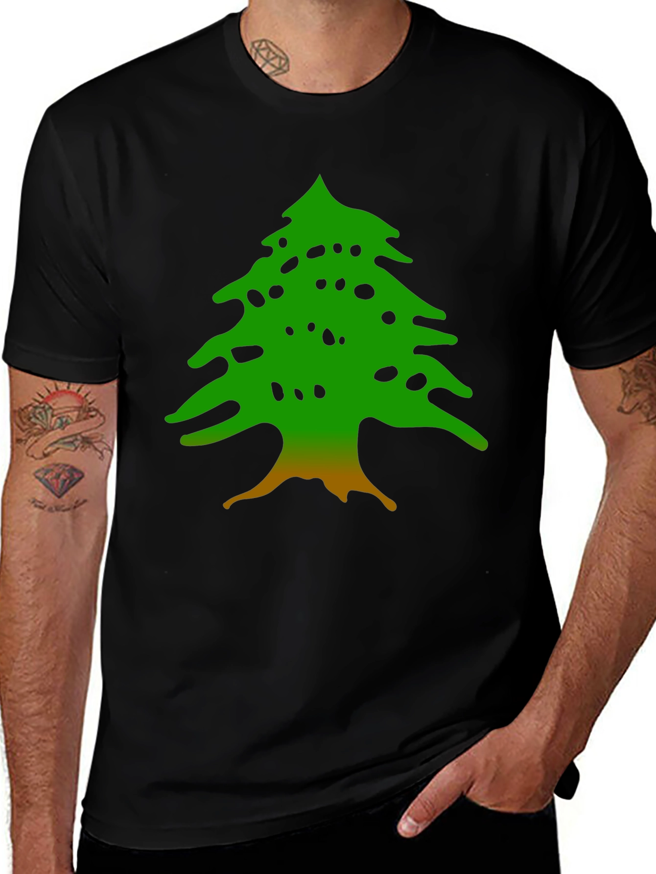Lebanese Cedar Tree Graphic Tee