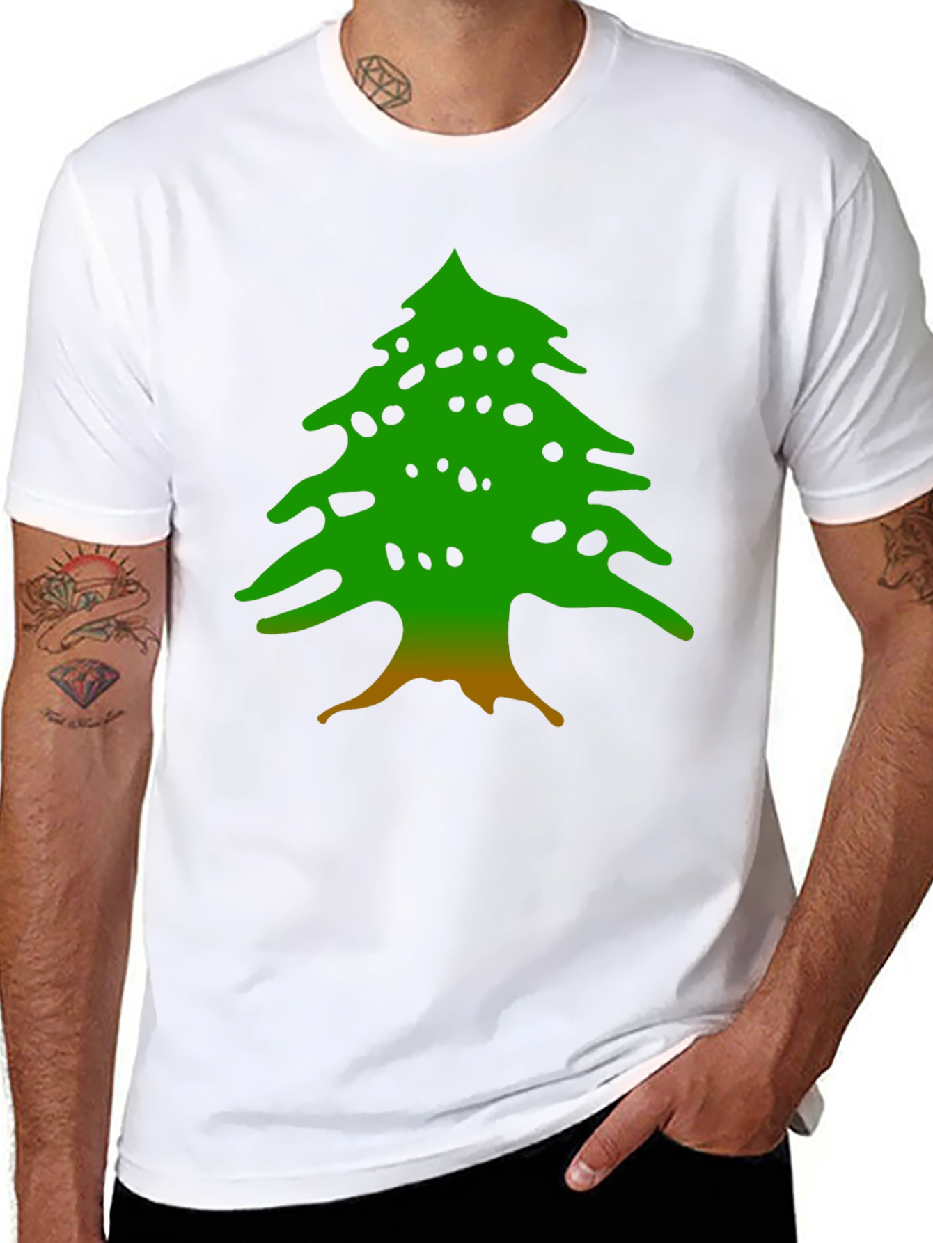 Lebanese Cedar Tree Graphic Tee