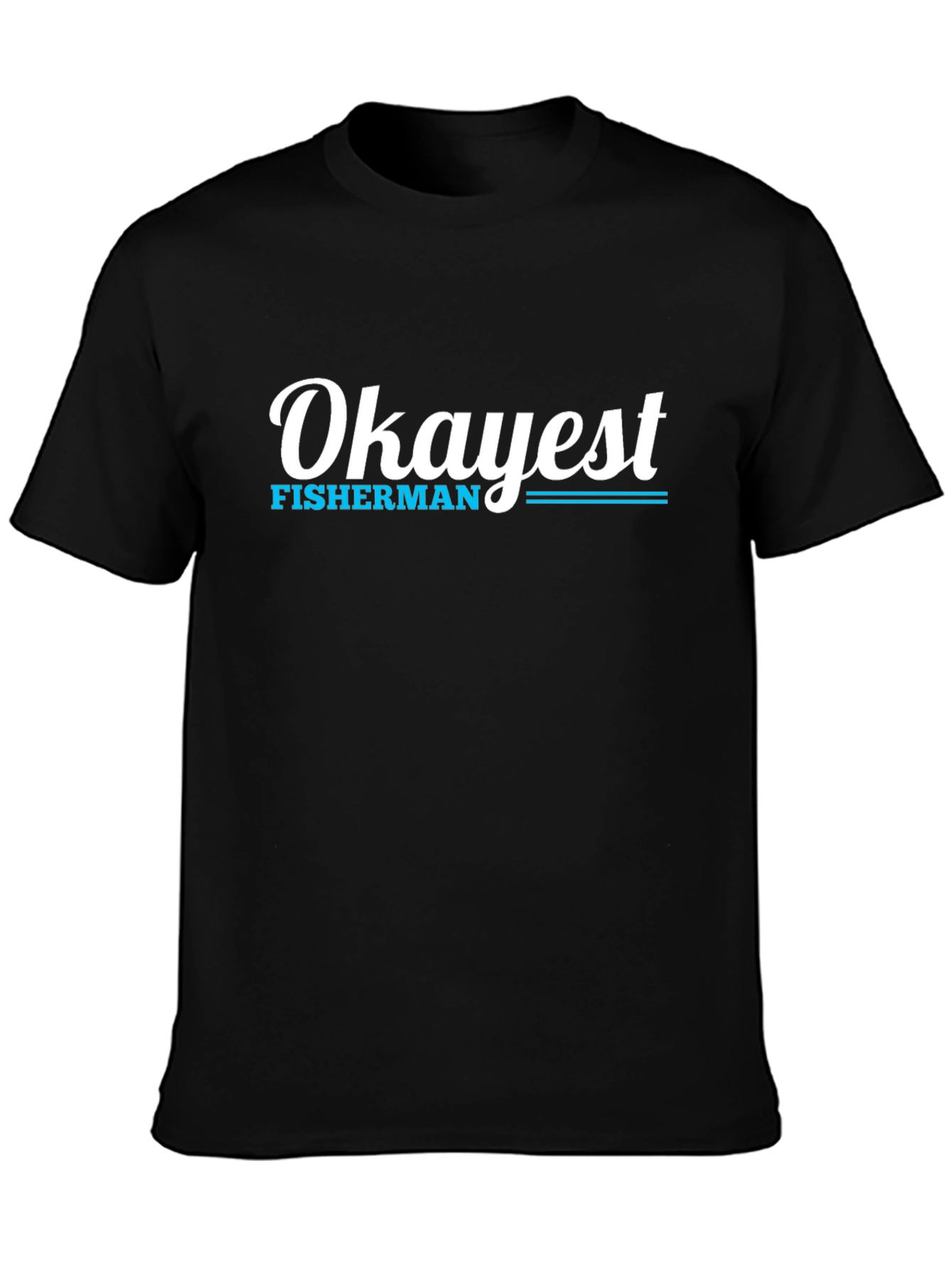 Okayest Fisherman Graphic Tee